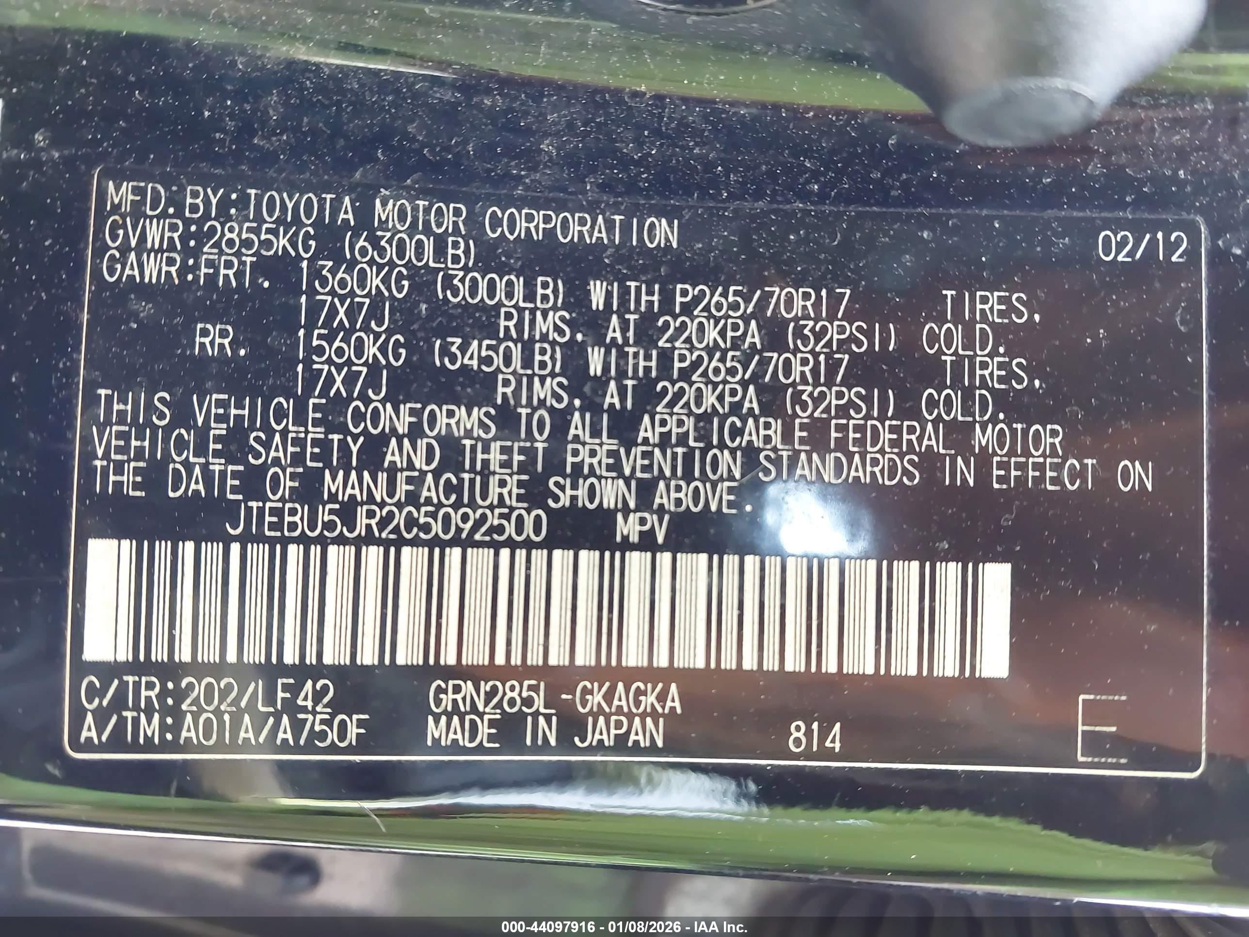 TOYOTA 4RUNNER image 9