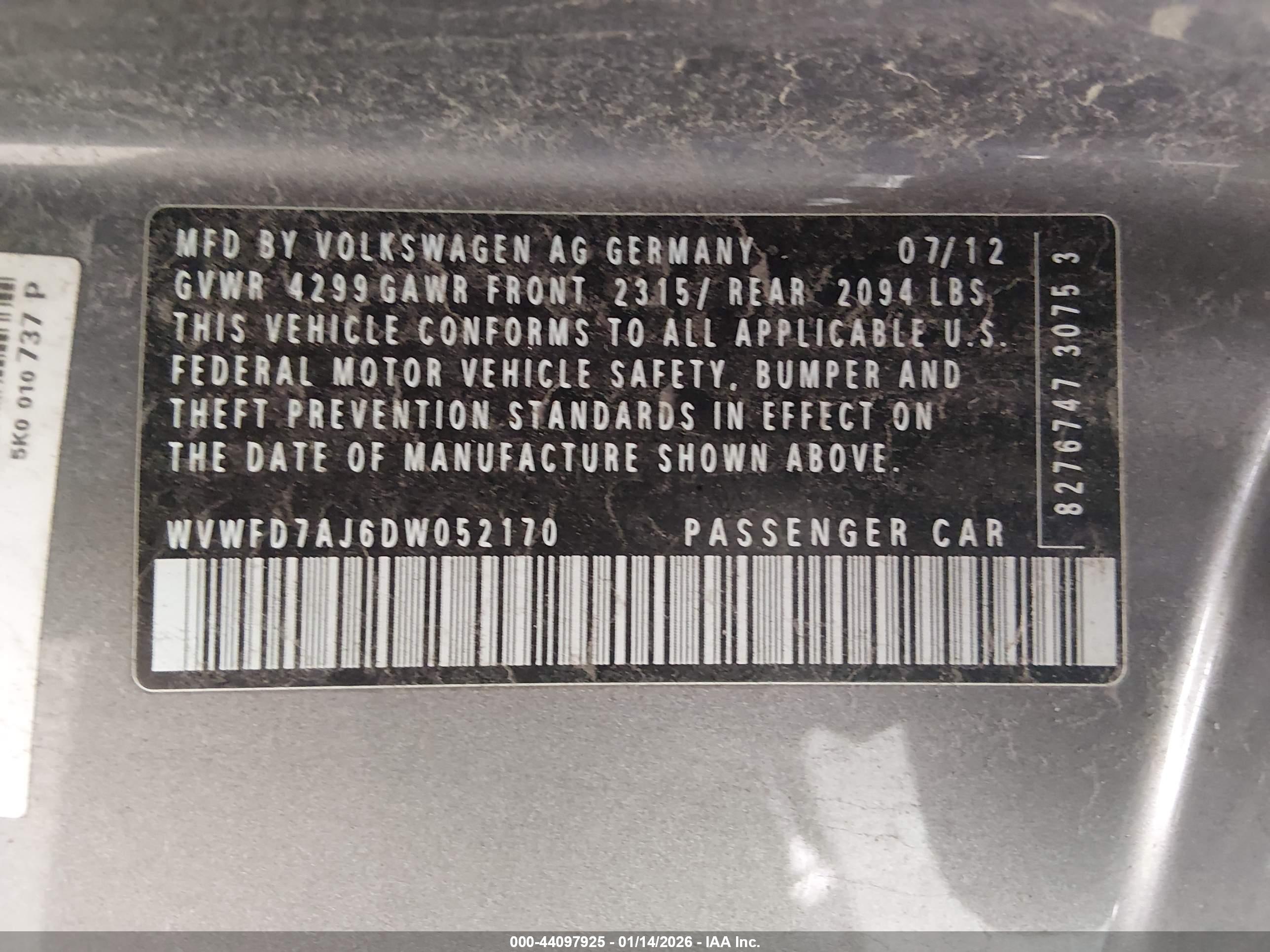 VOLKSWAGEN GTI image 9