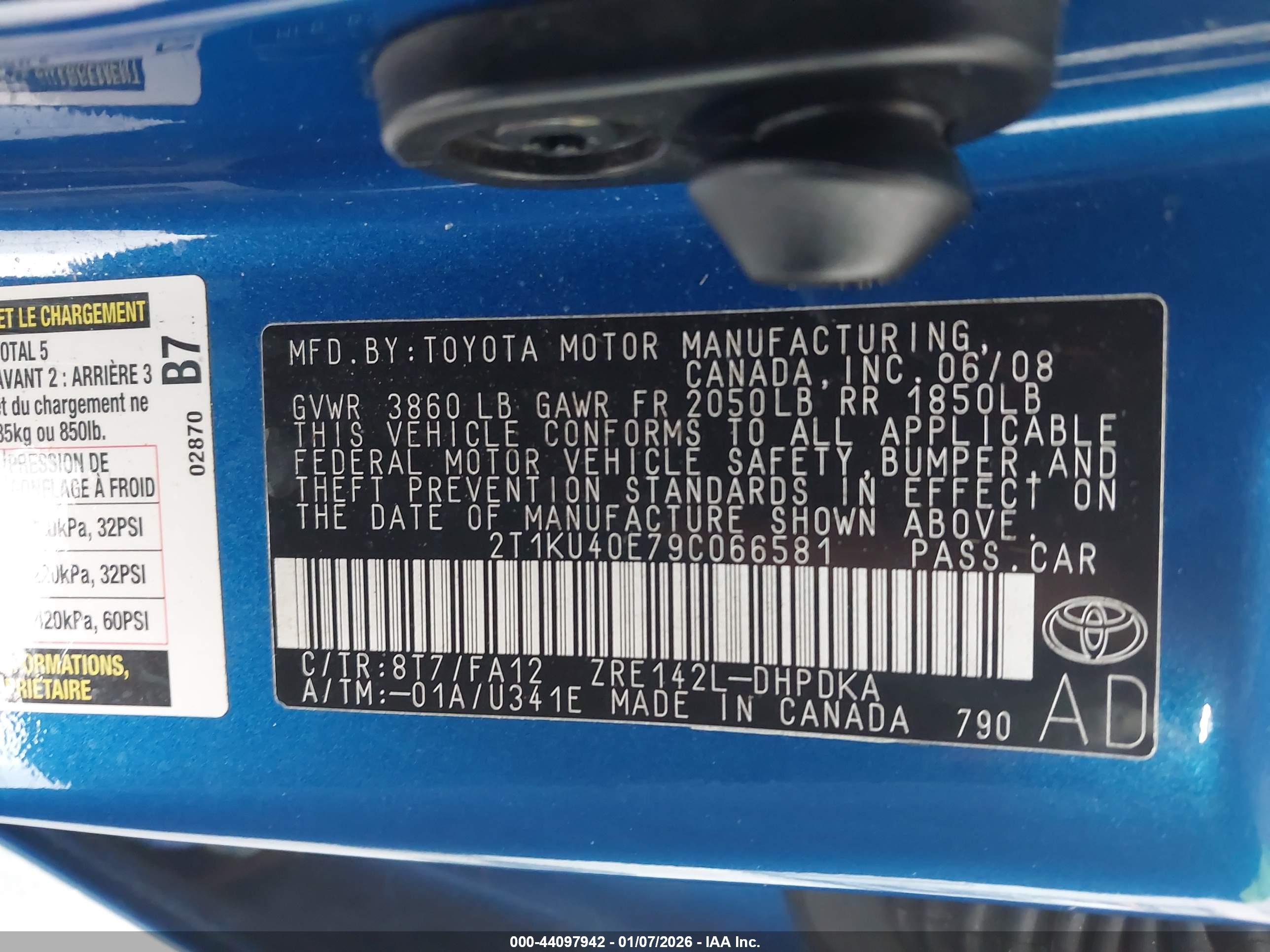TOYOTA MATRIX image 9