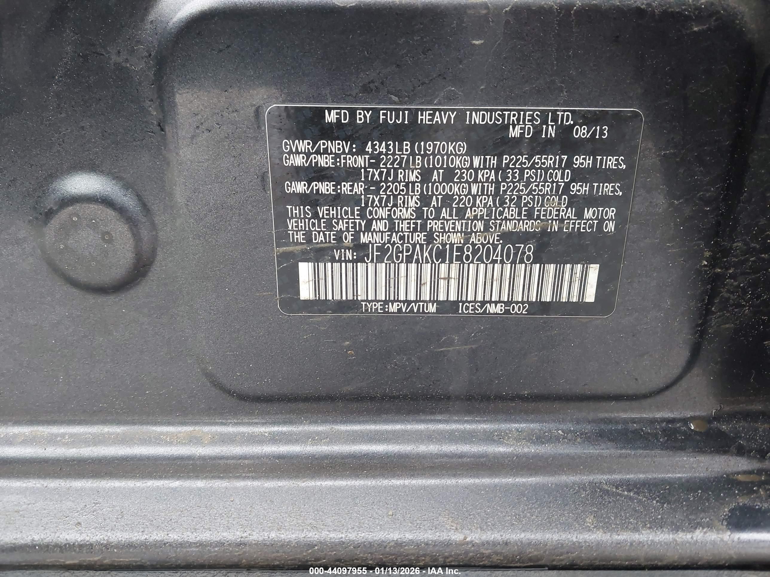 SUBARU XV image 9