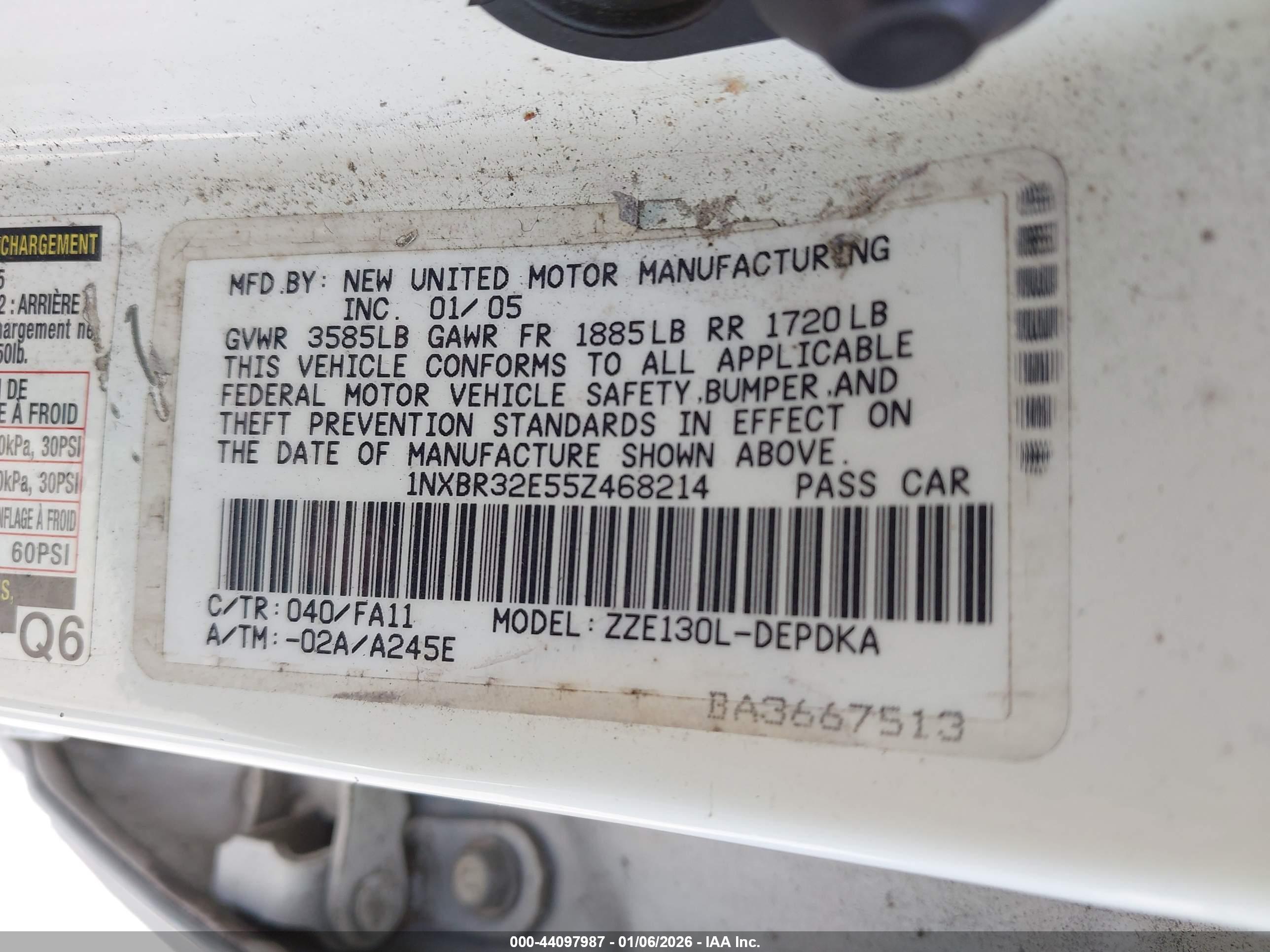 TOYOTA COROLLA image 9