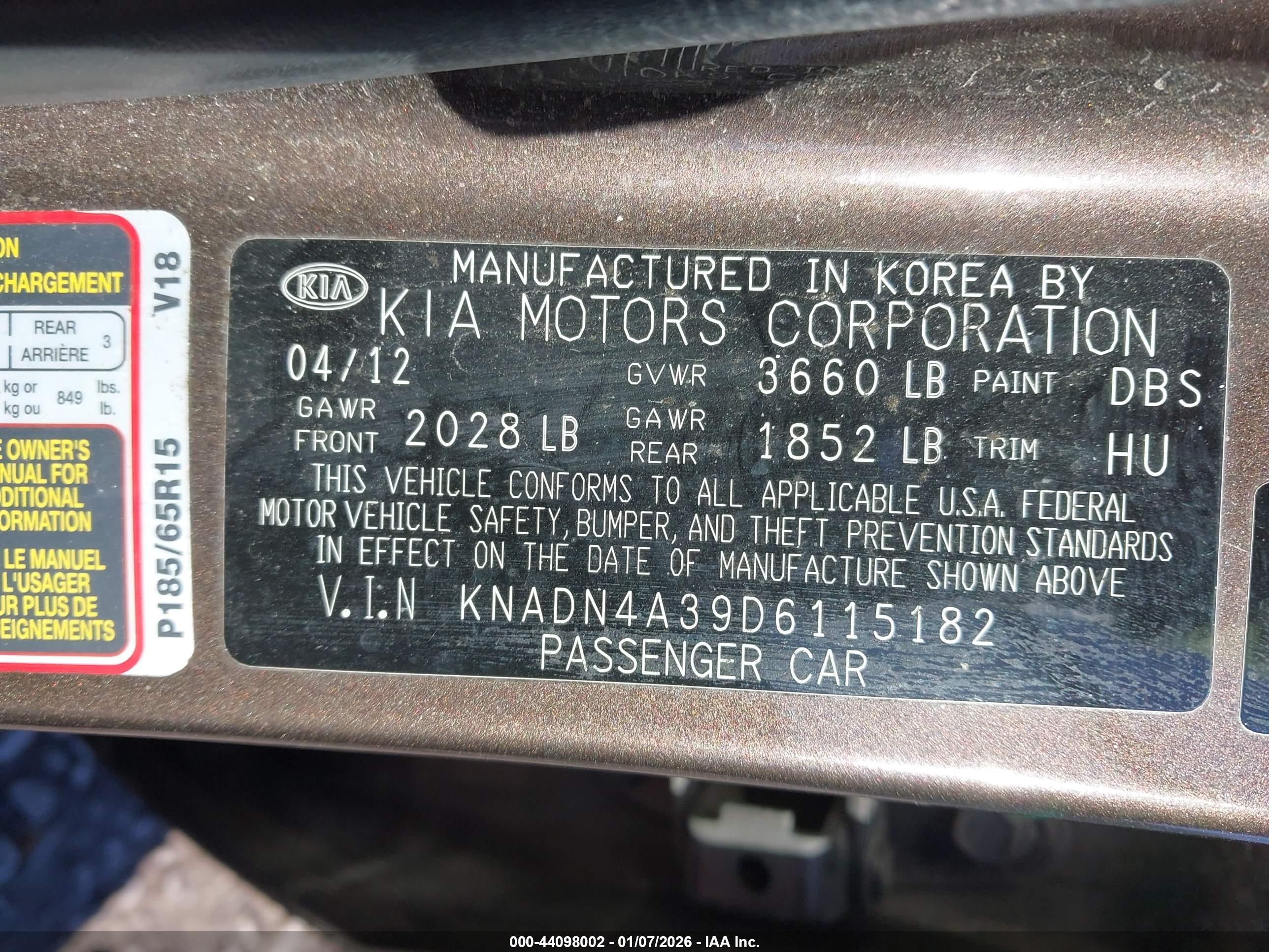 KIA RIO image 9