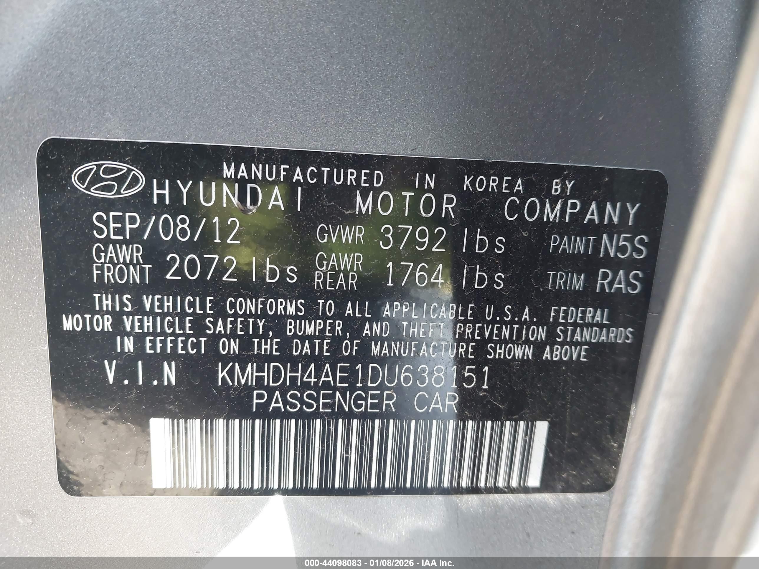 HYUNDAI ELANTRA image 9