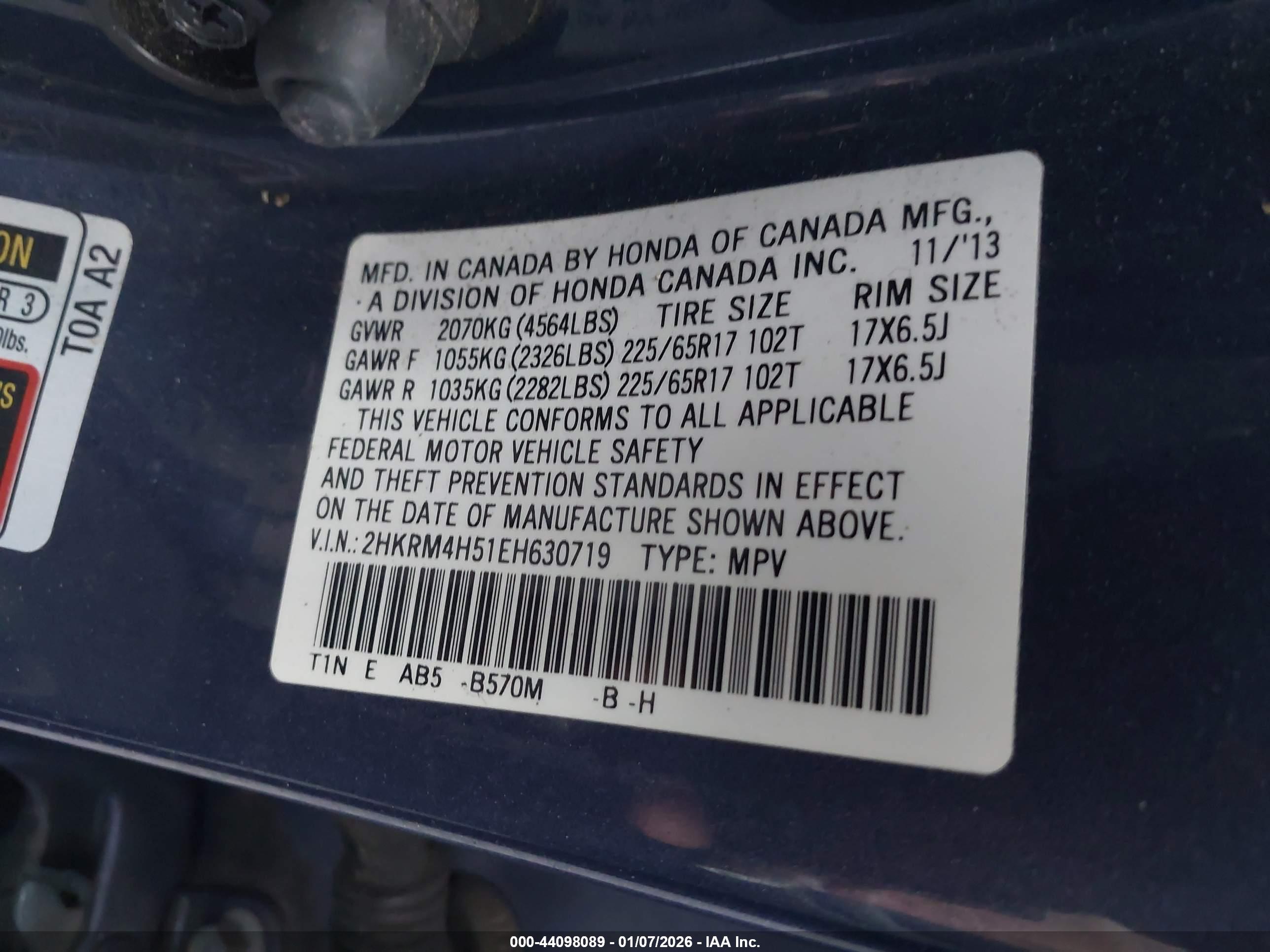 HONDA CR-V image 9