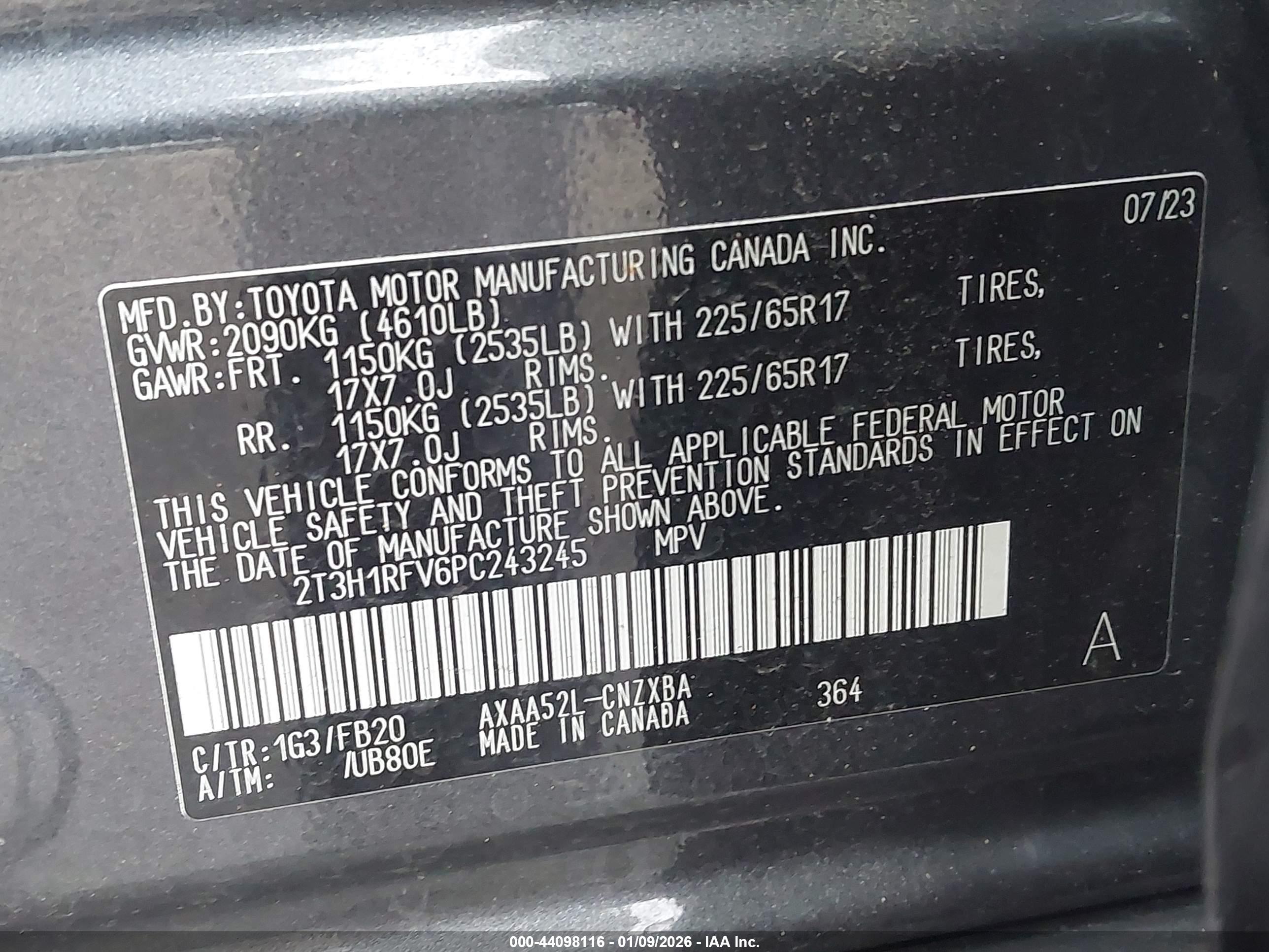 TOYOTA RAV4 image 9