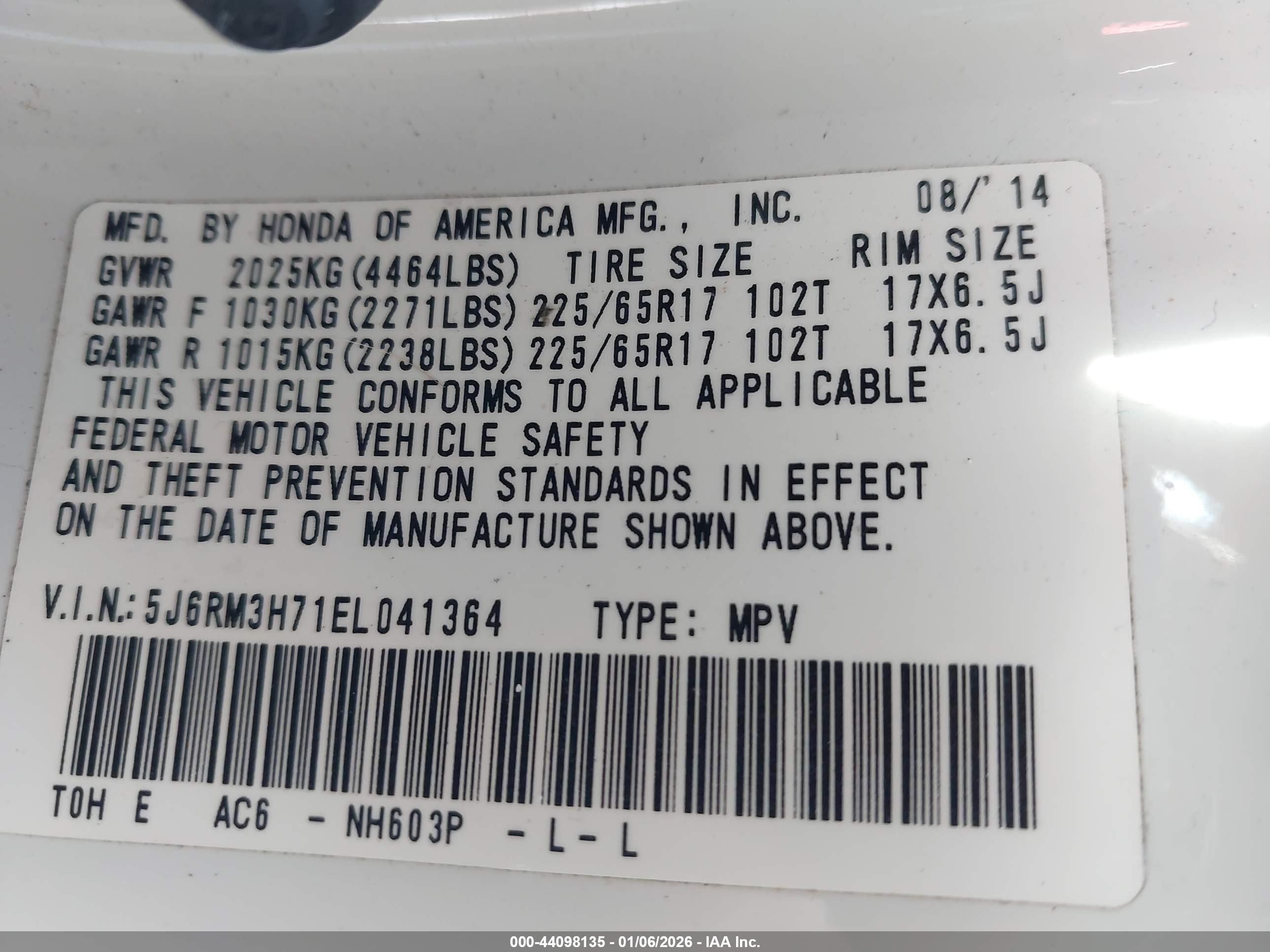 HONDA CR-V image 9