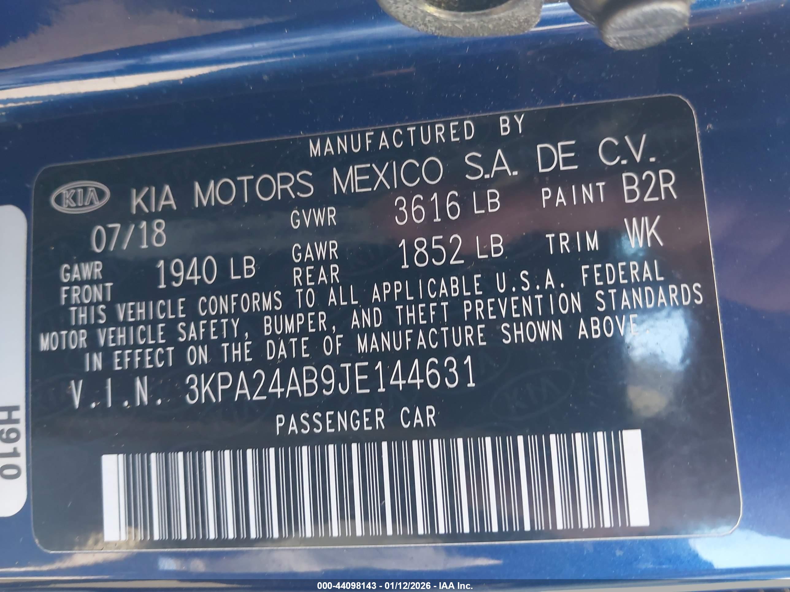 KIA RIO image 9