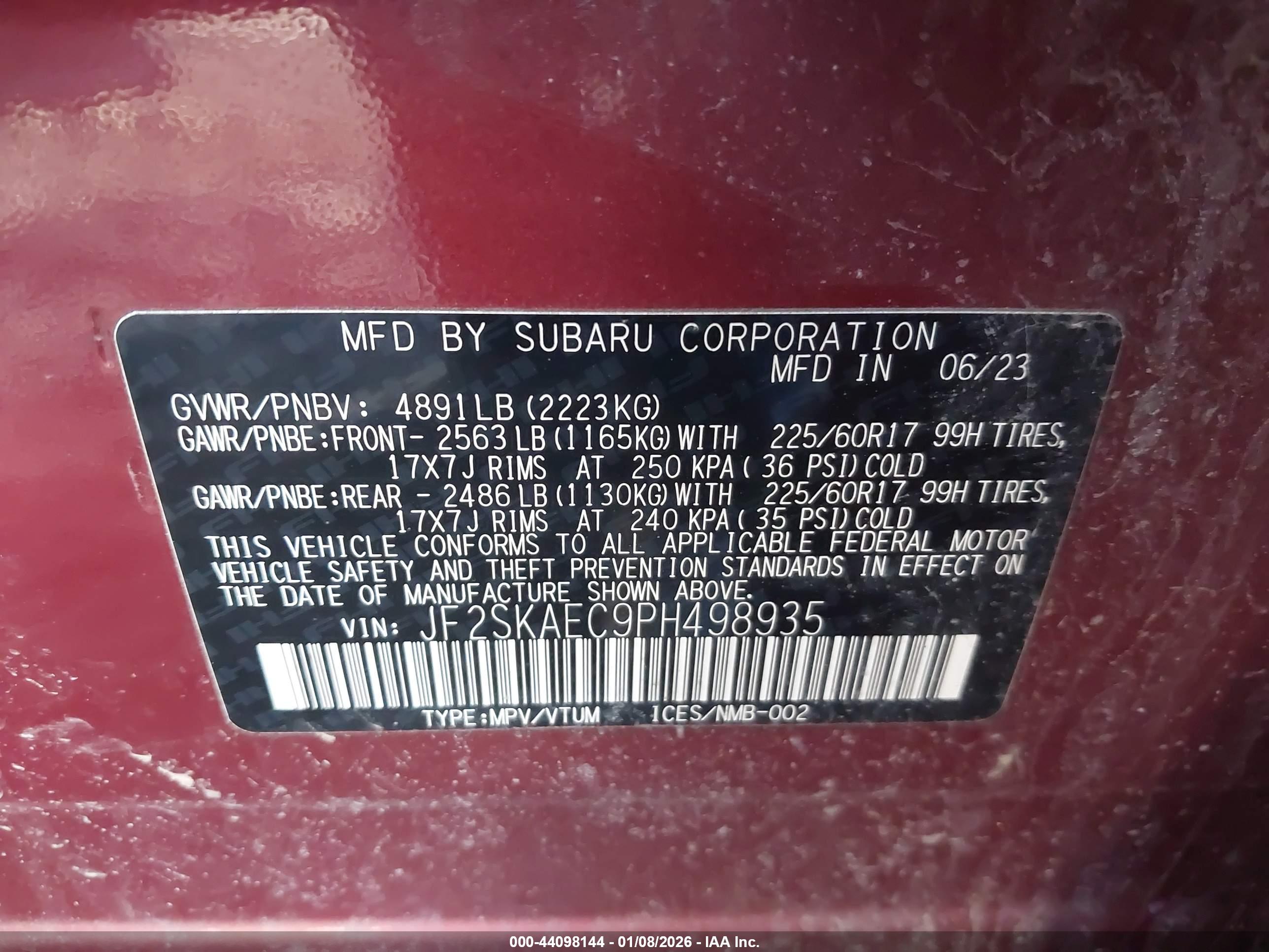 SUBARU FORESTER image 9