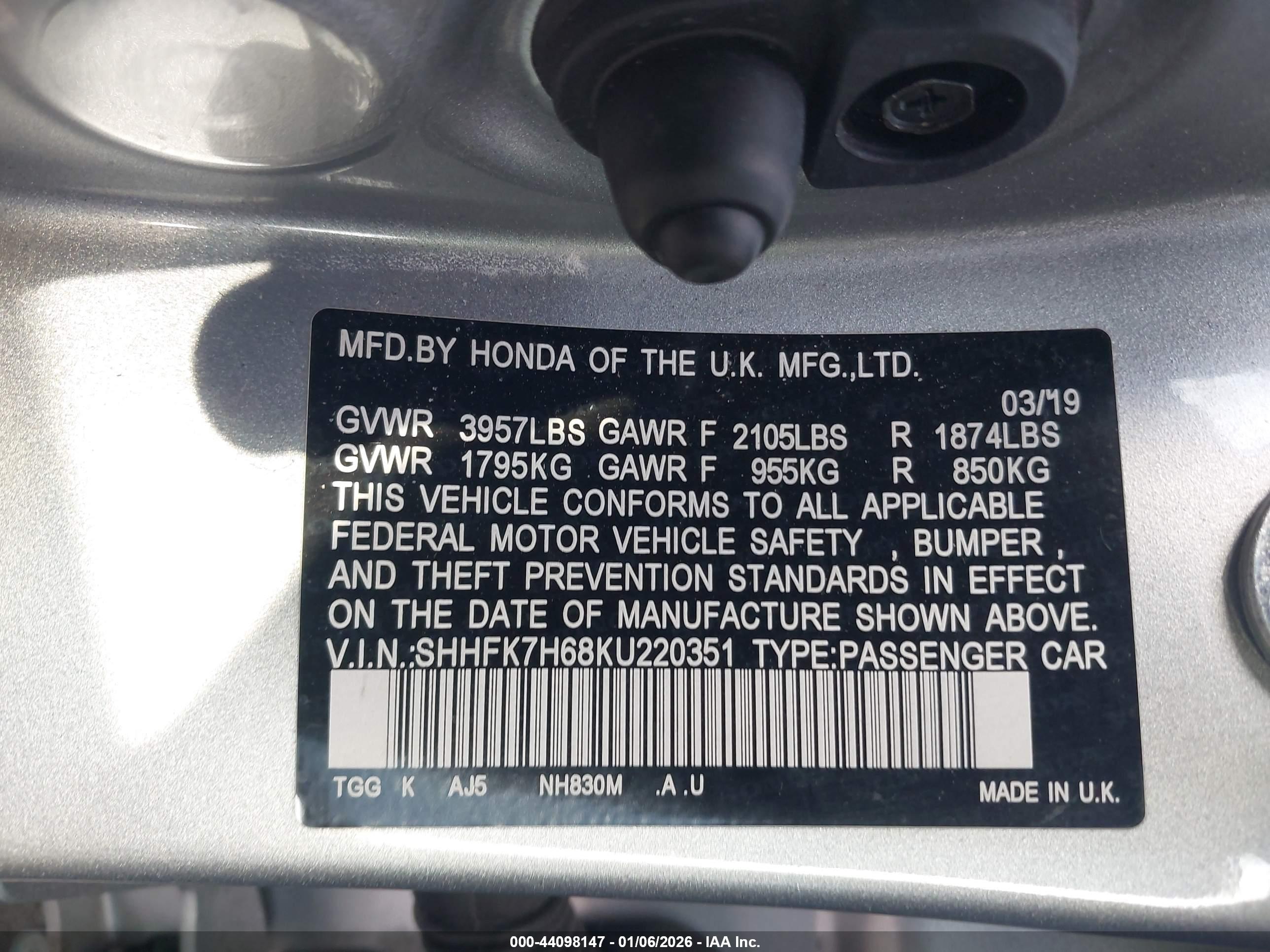 HONDA CIVIC image 9