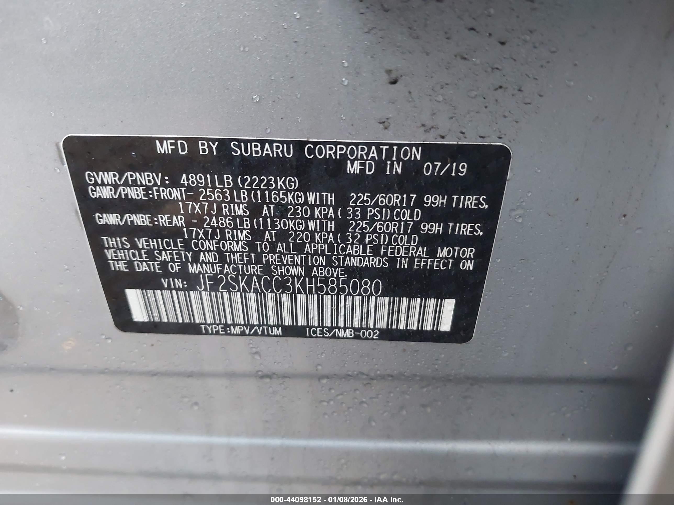 SUBARU FORESTER image 9