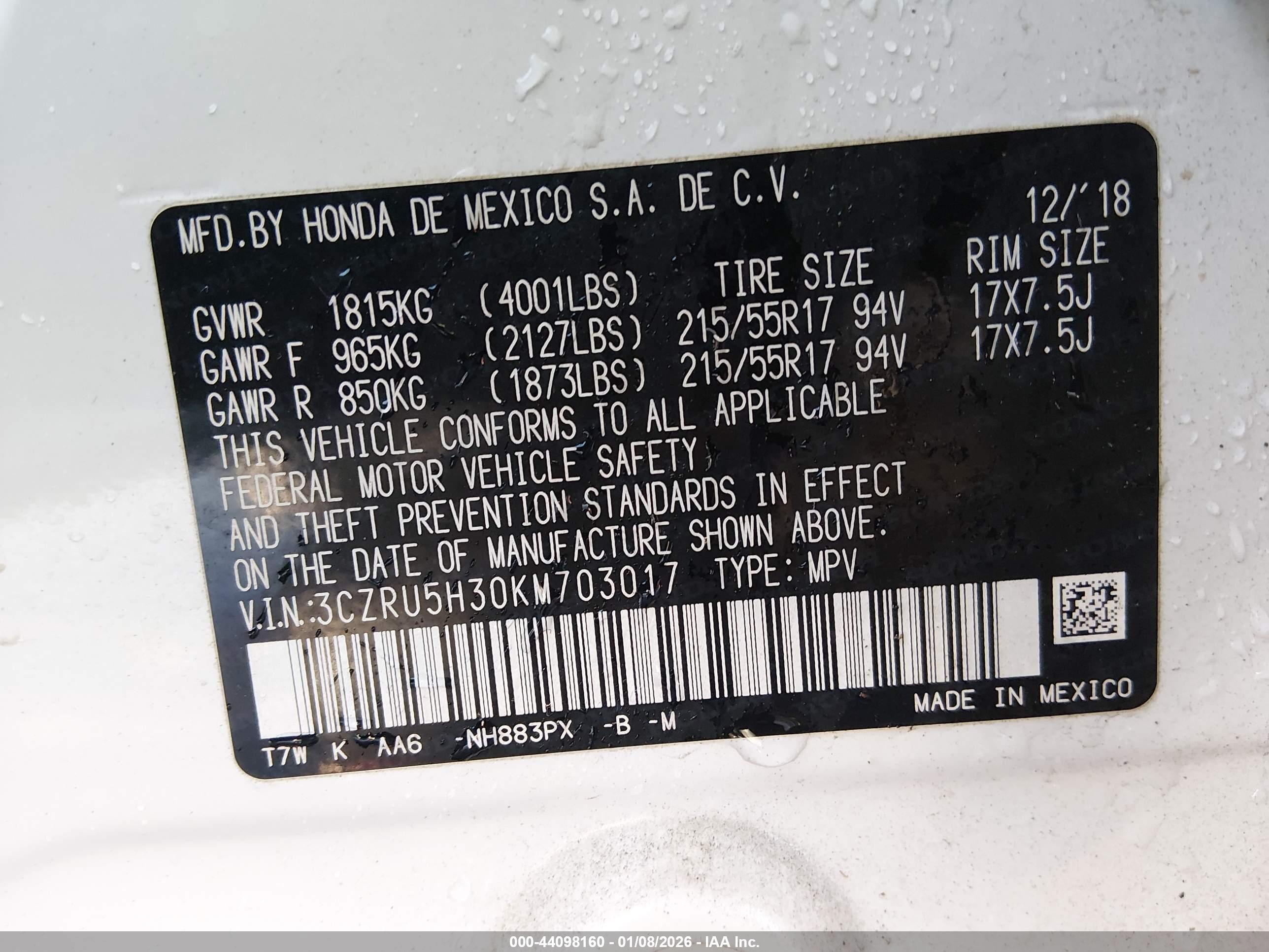 HONDA HR-V image 9