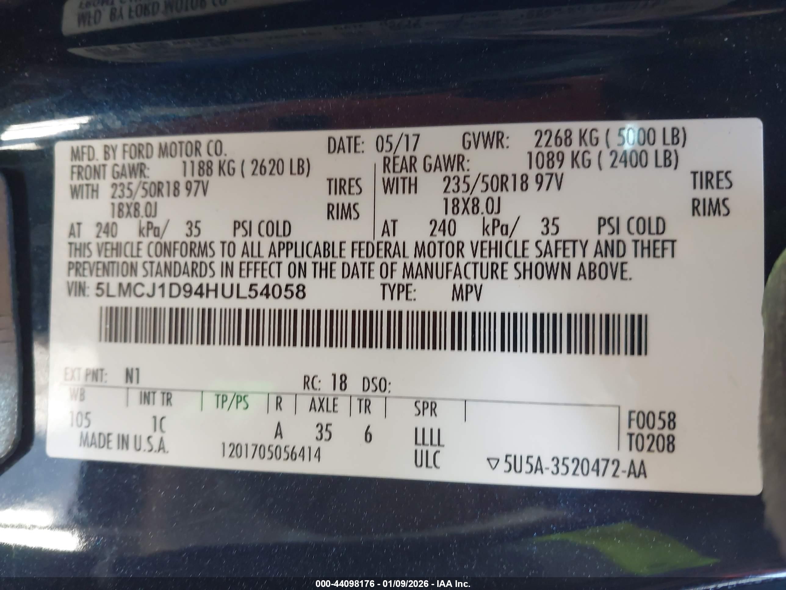 LINCOLN MKC image 9
