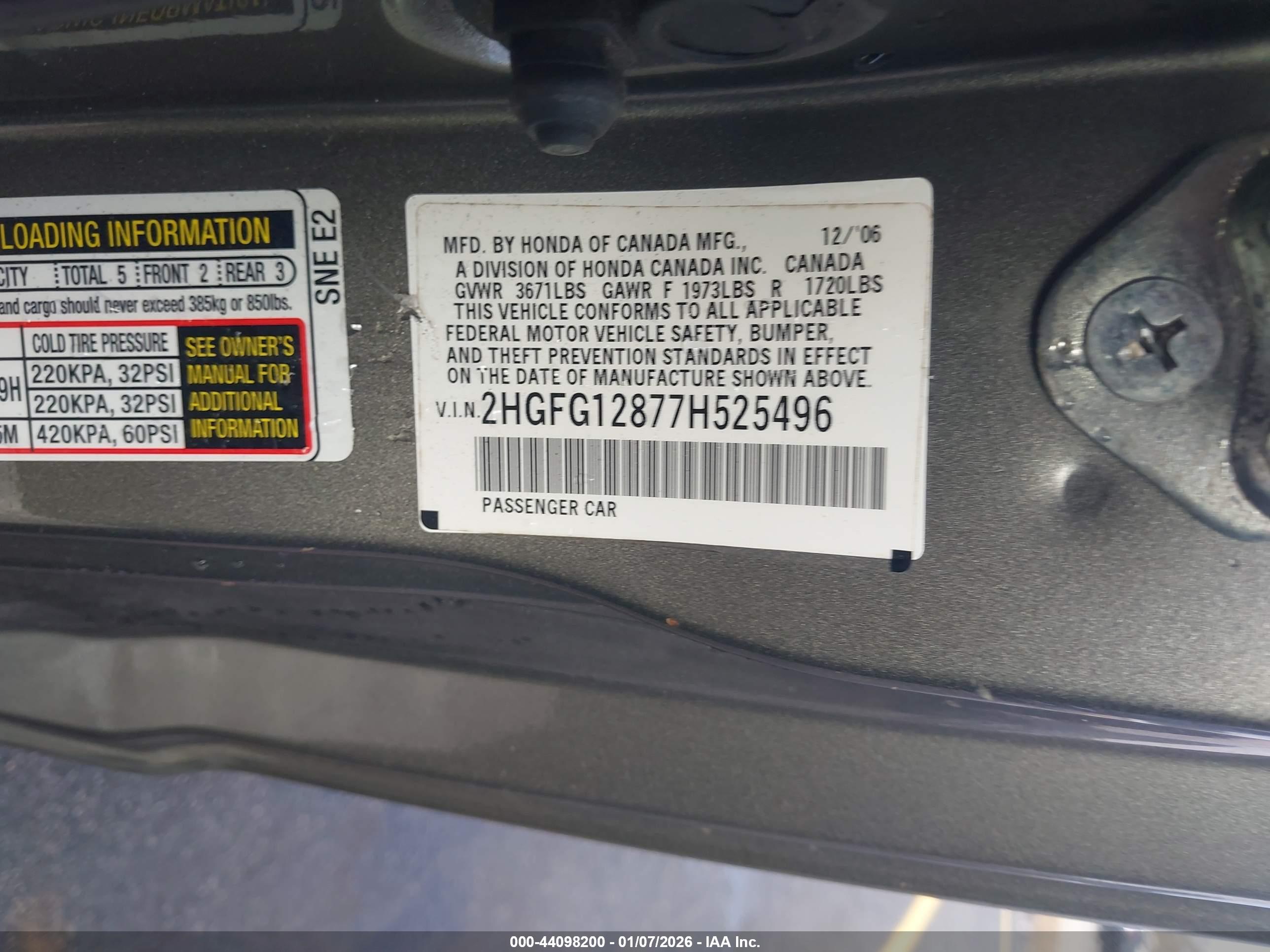 HONDA CIVIC image 9