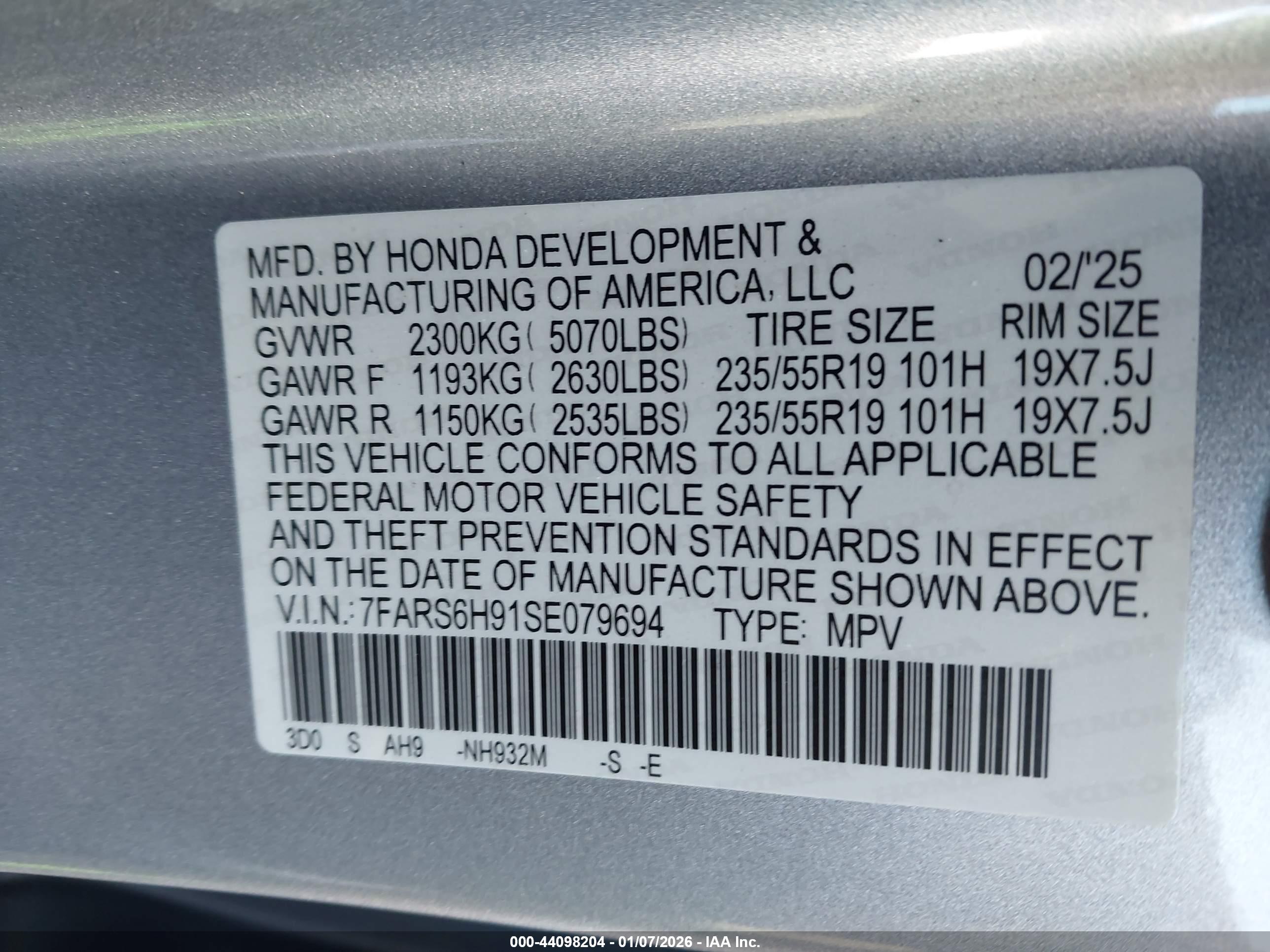 HONDA CR-V image 9