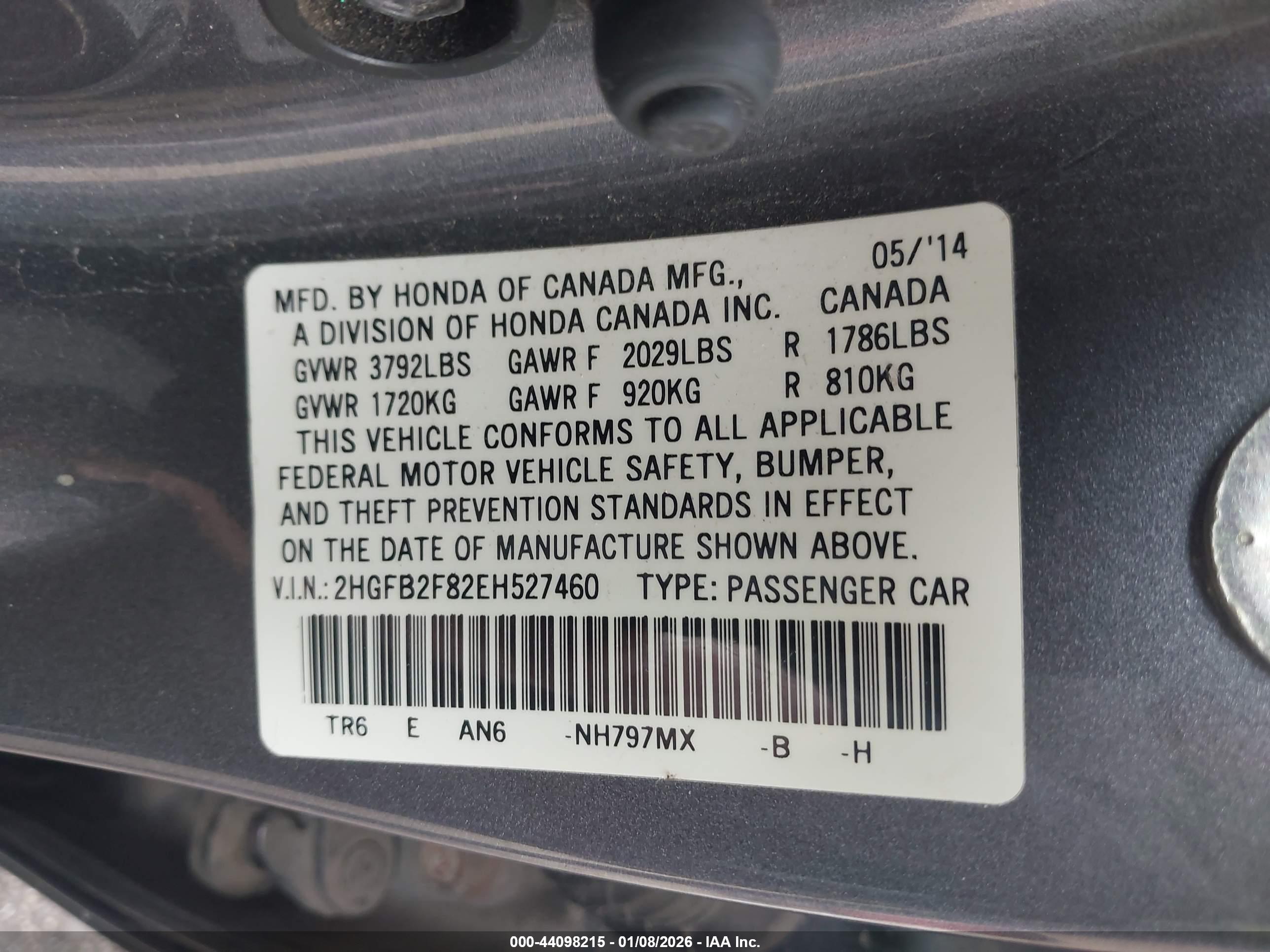 HONDA CIVIC image 9