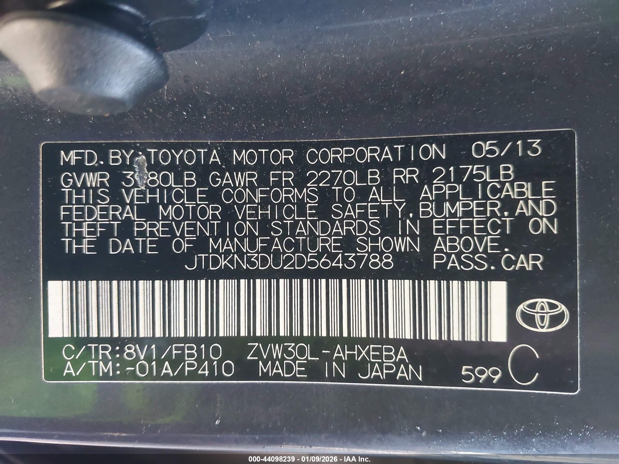 TOYOTA PRIUS image 9