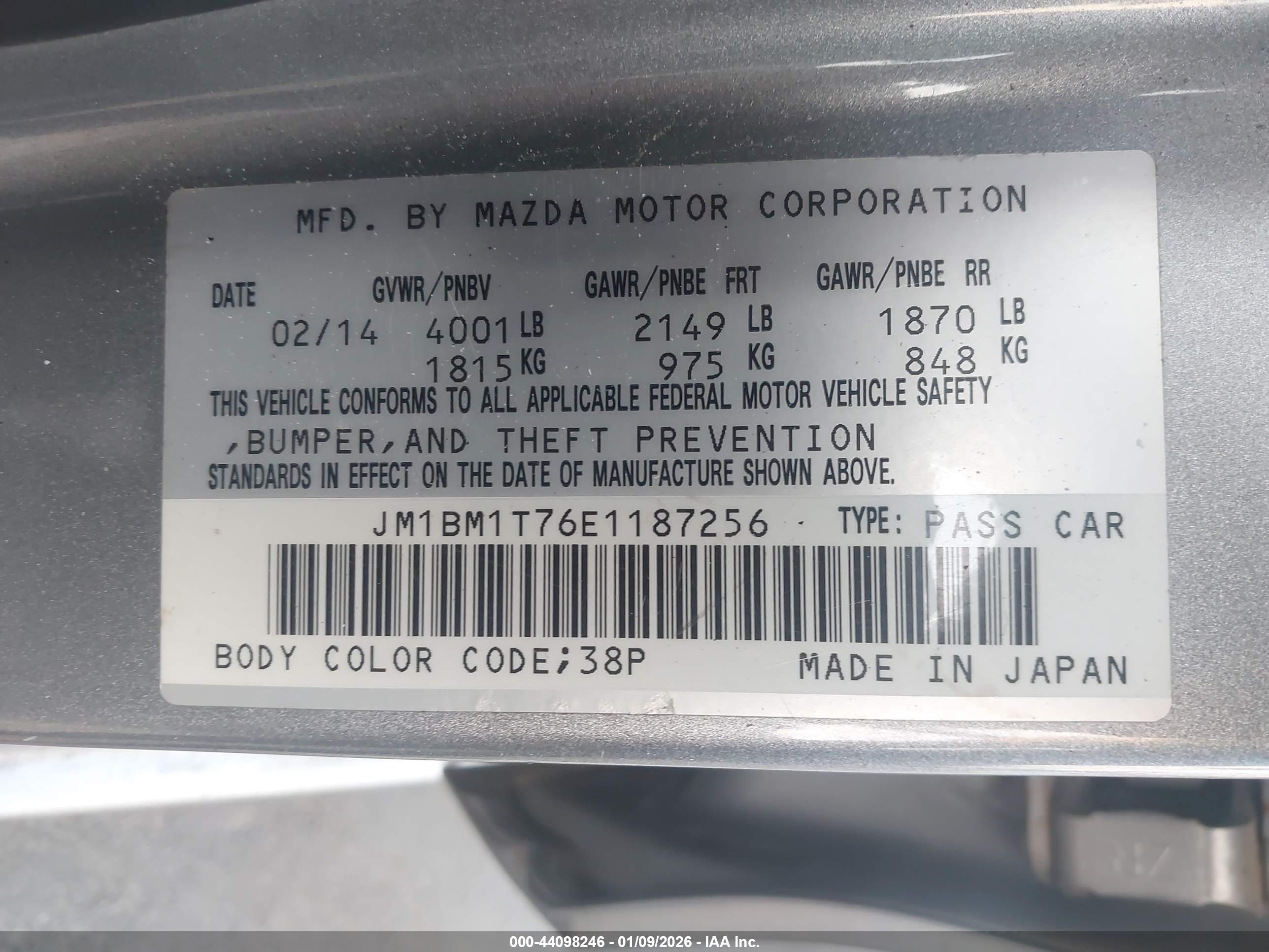 MAZDA MAZDA3 image 9