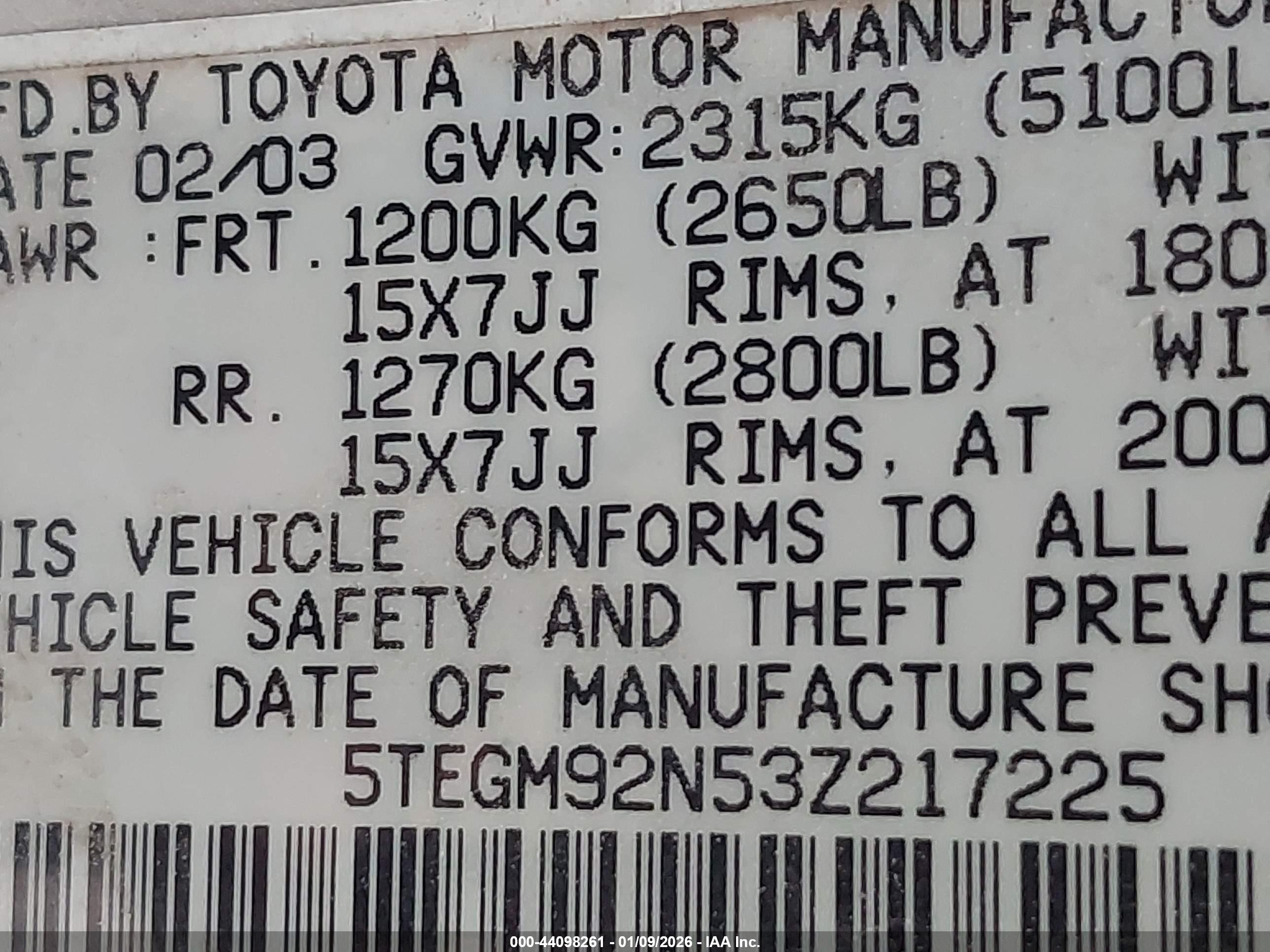TOYOTA TACOMA image 9