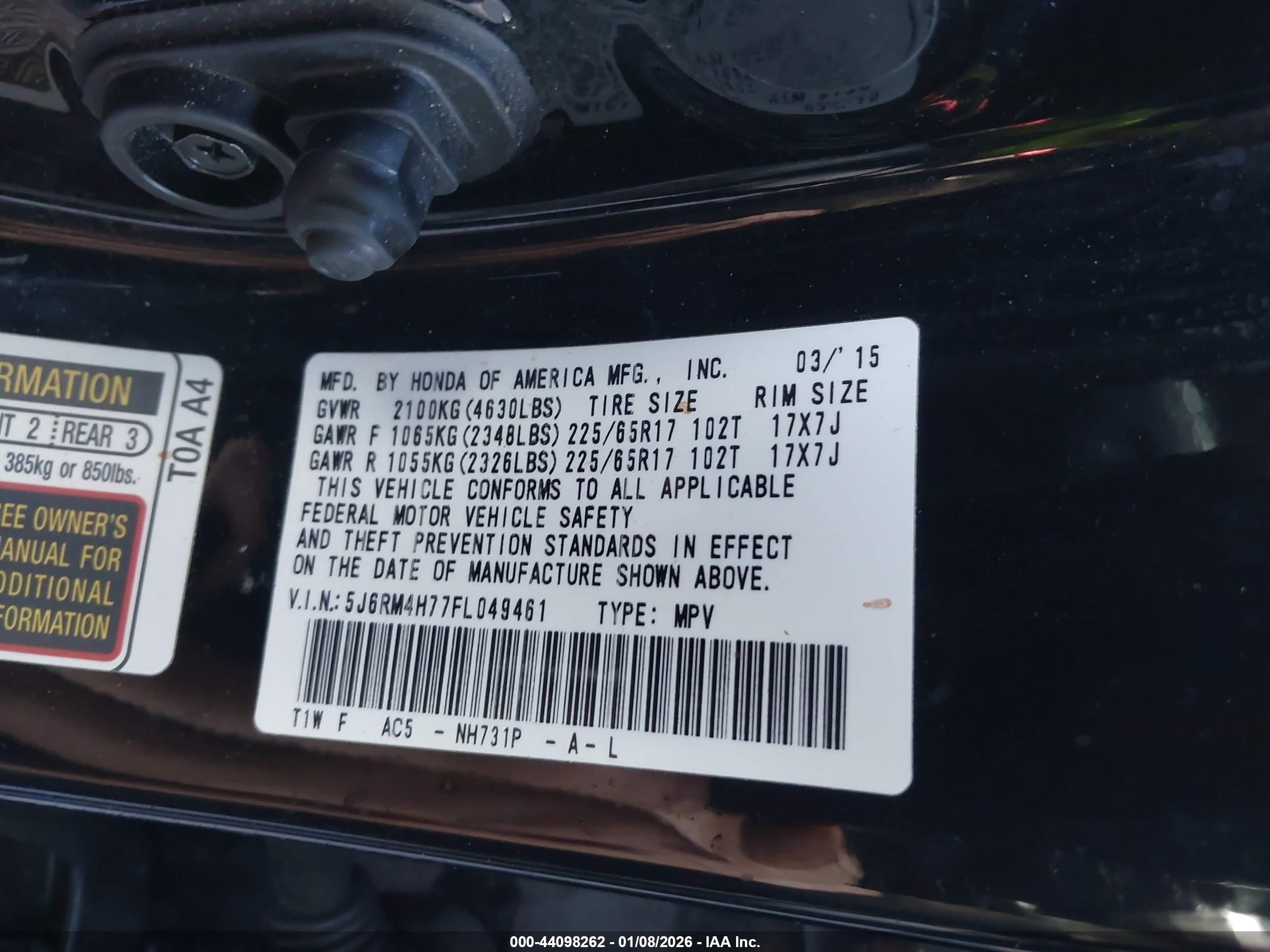 HONDA CR-V image 9