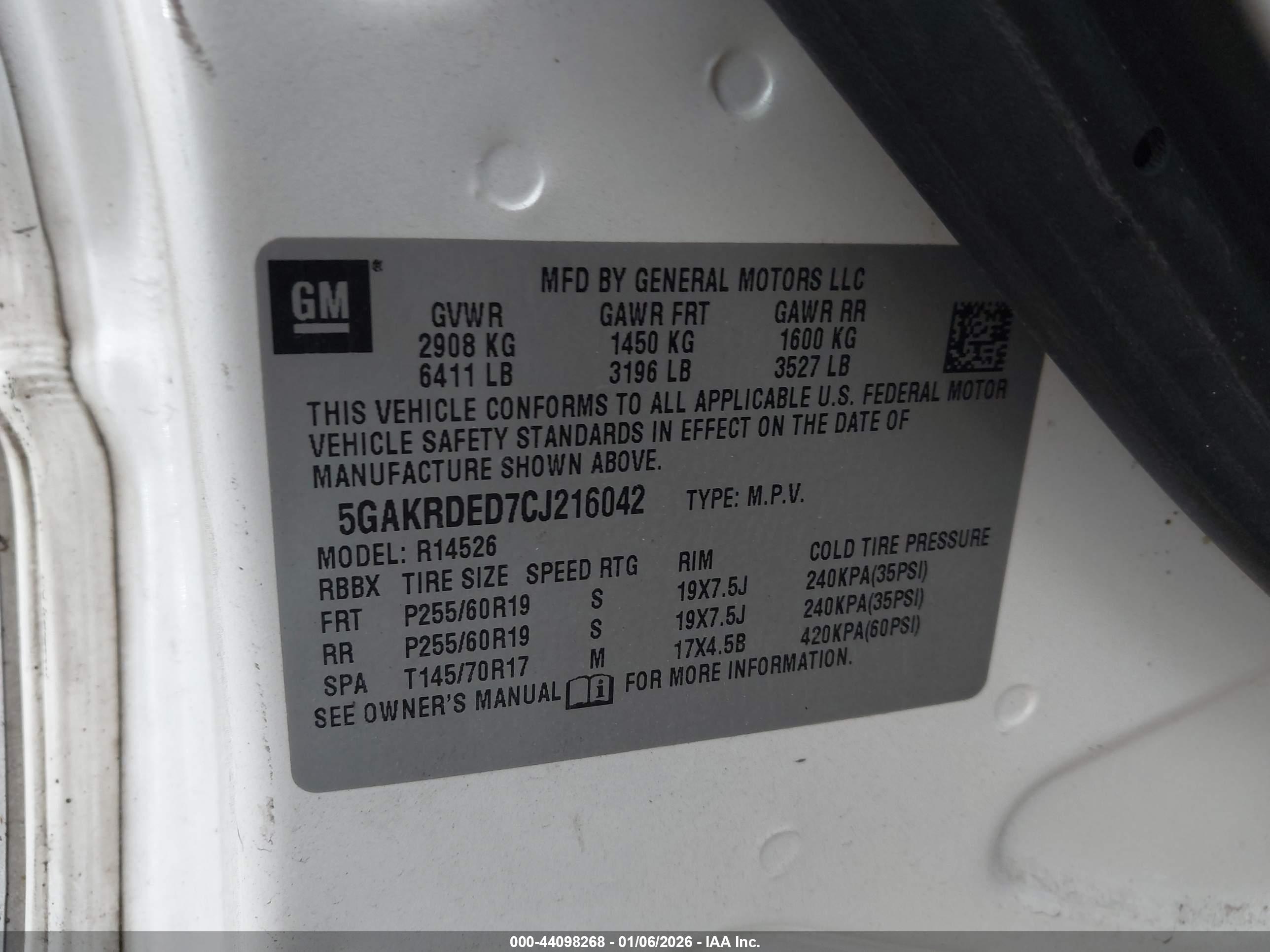 BUICK ENCLAVE image 9