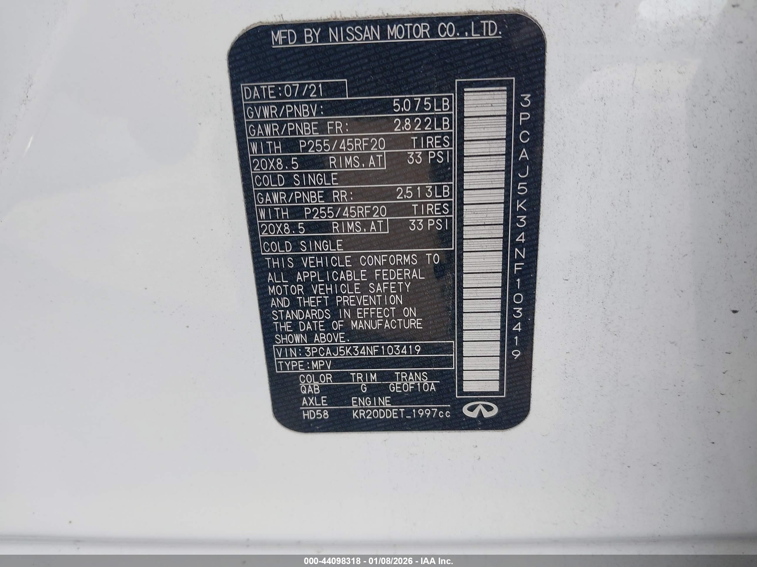 INFINITI QX55 image 9
