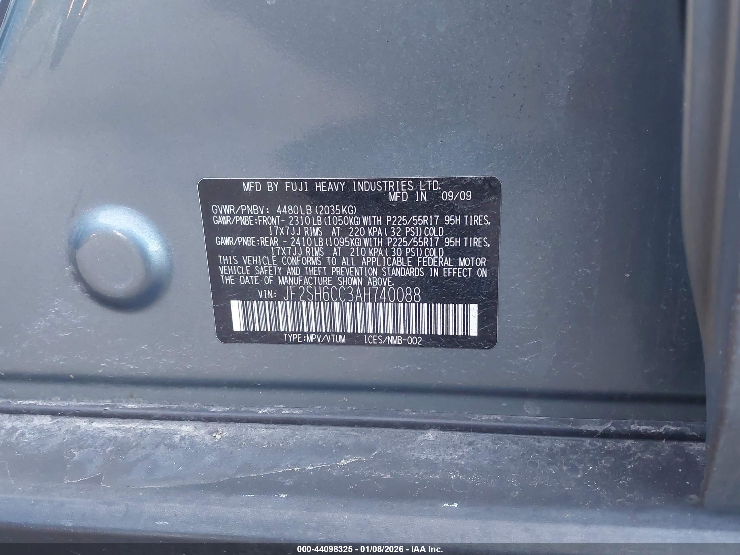 SUBARU FORESTER image 9