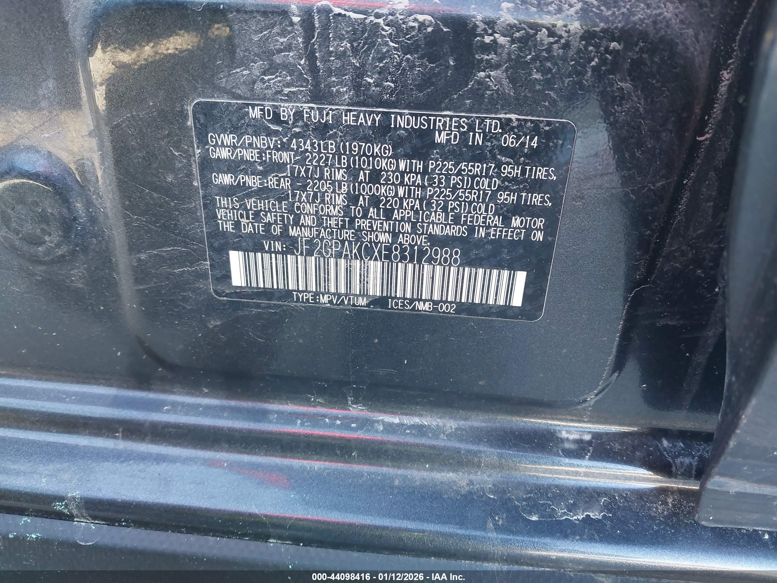 SUBARU XV image 9