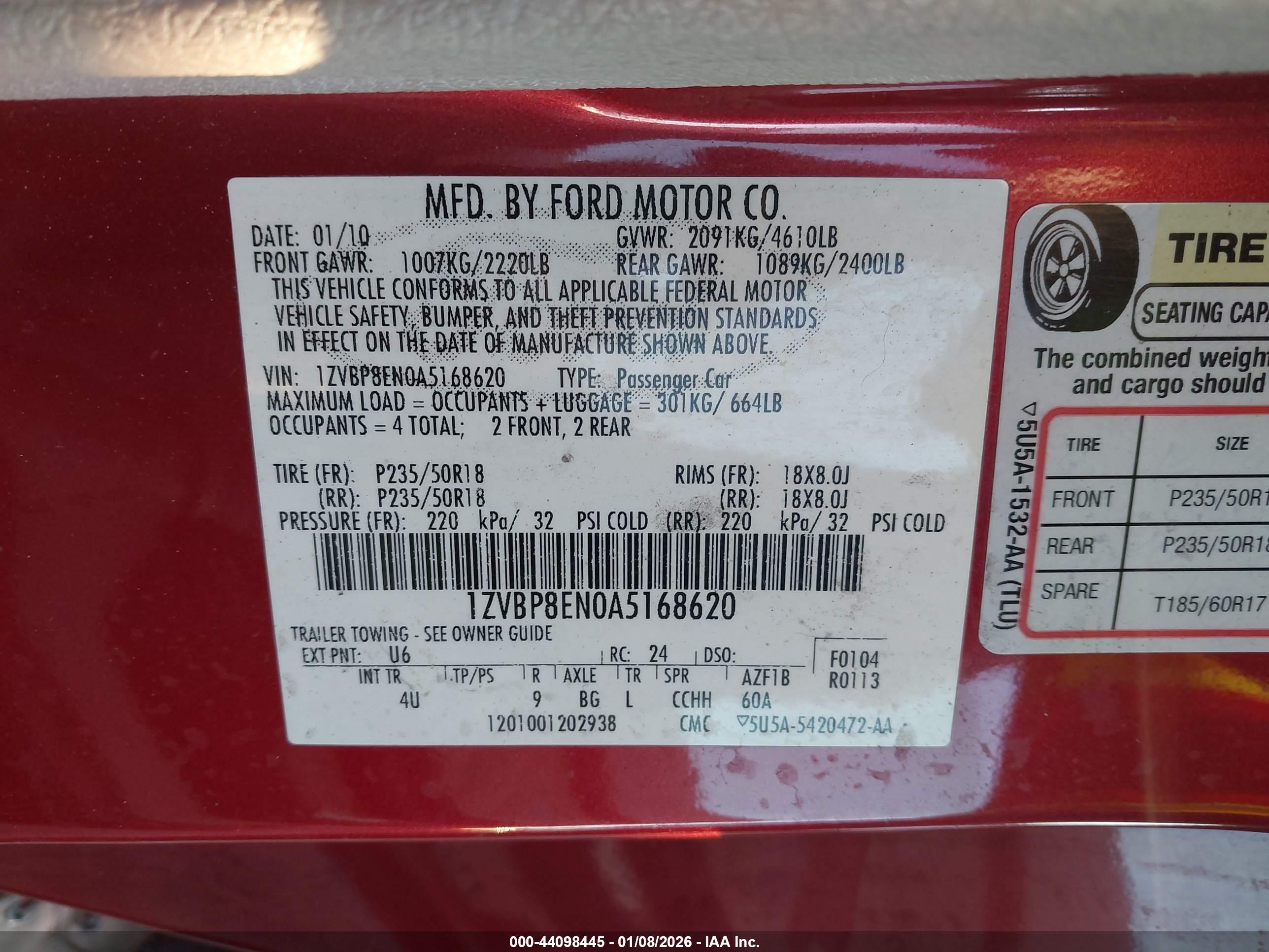 FORD MUSTANG image 9