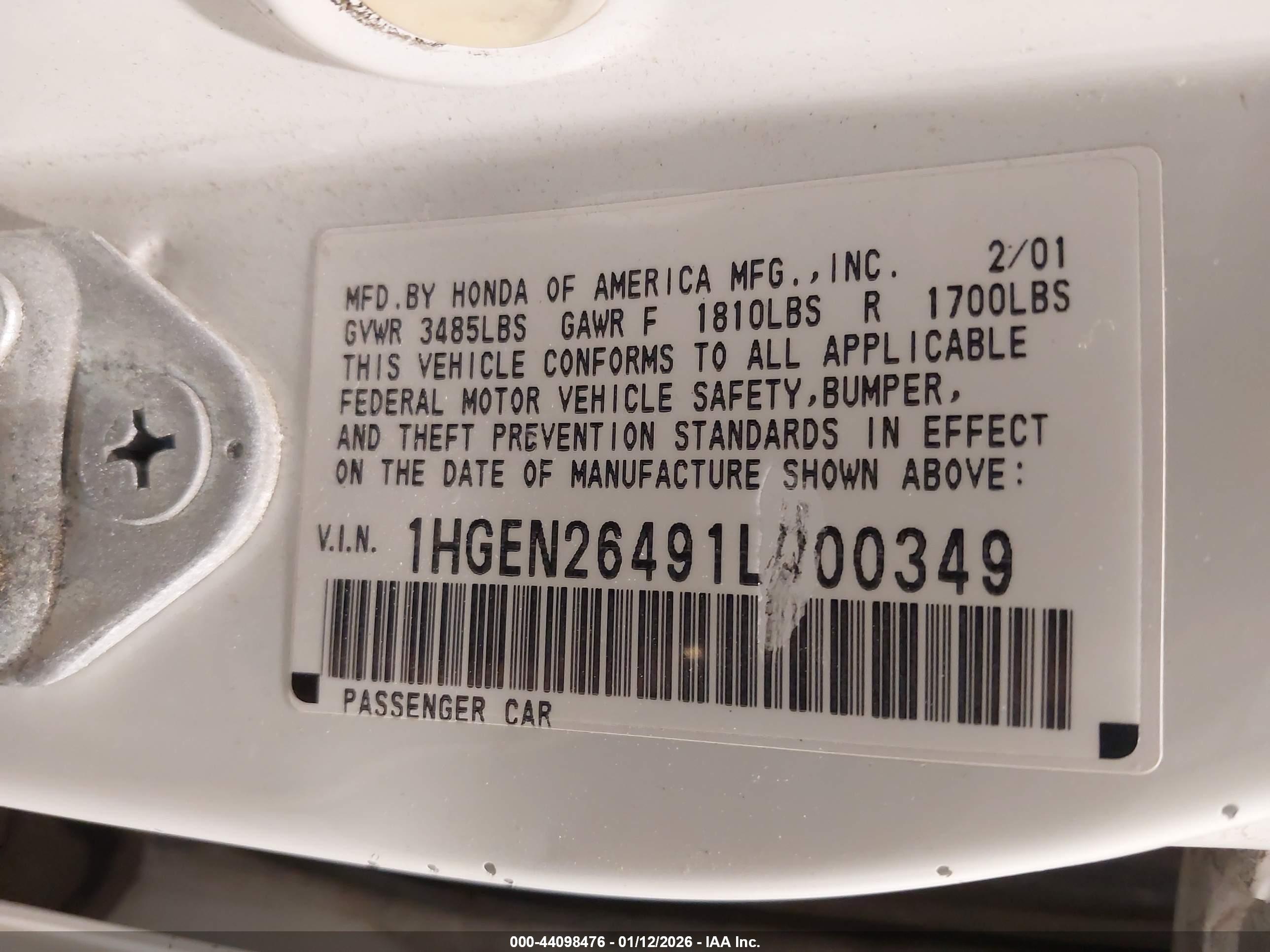 HONDA CIVIC image 9
