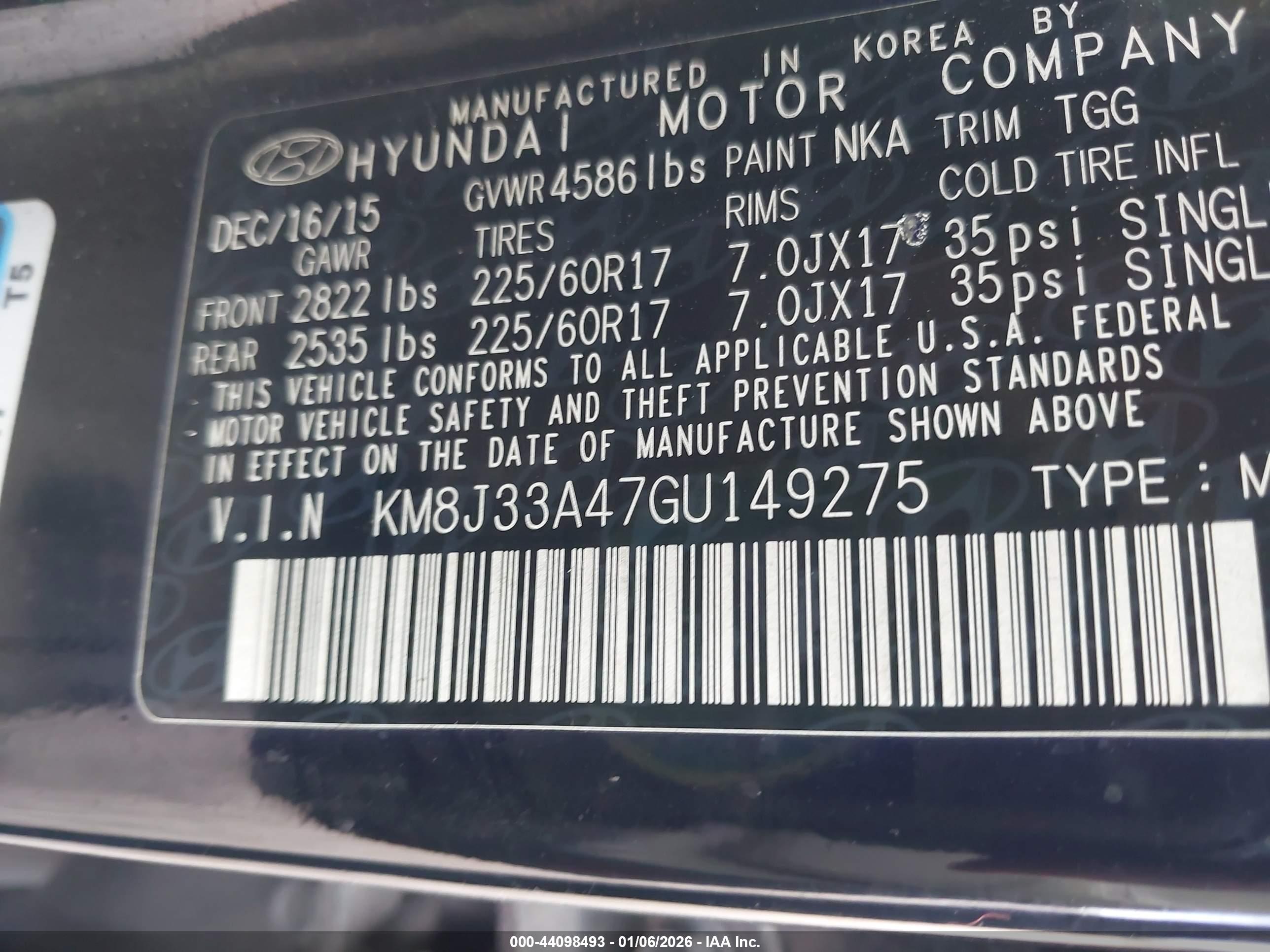 HYUNDAI TUCSON image 9