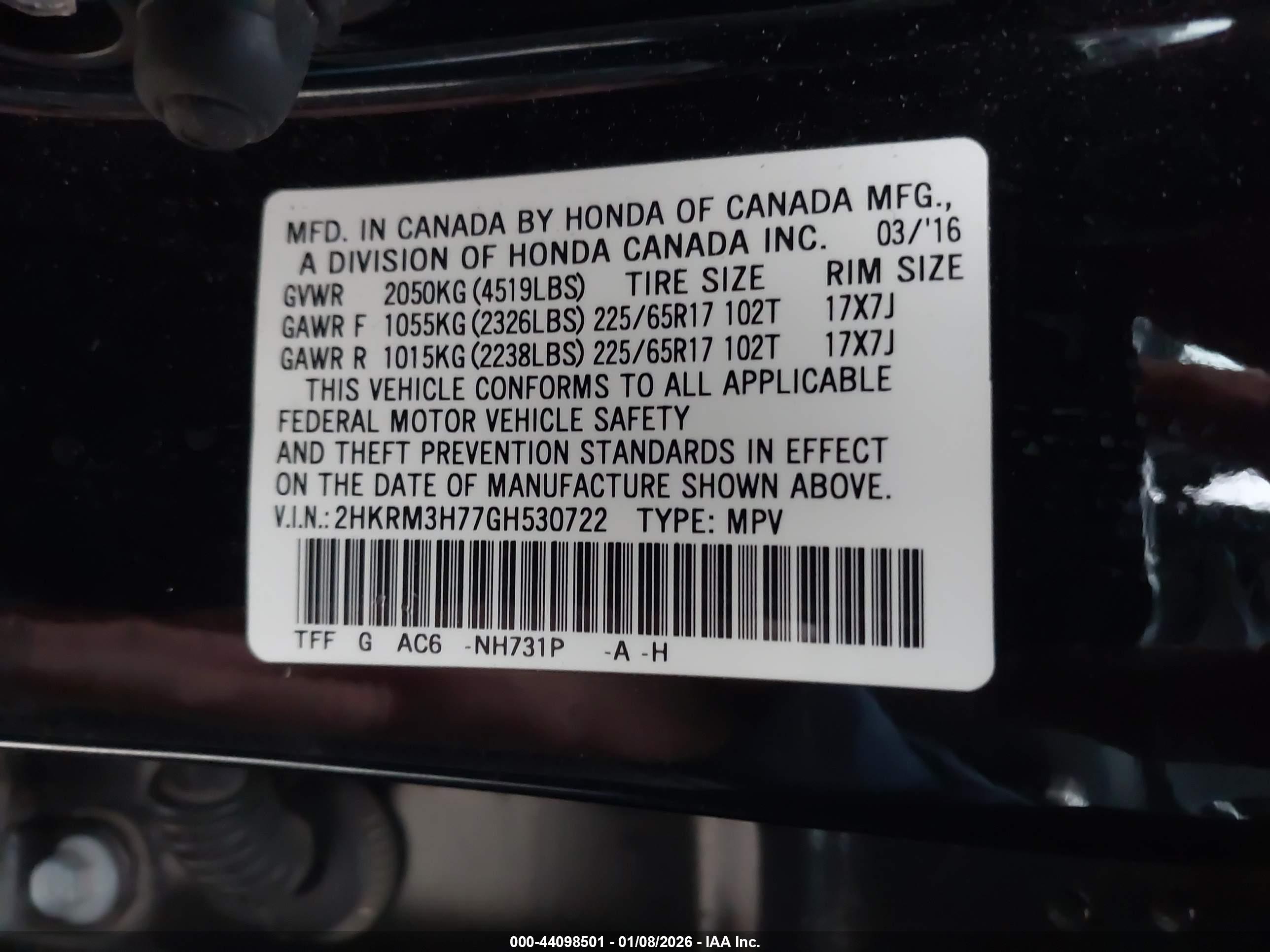 HONDA CR-V image 9