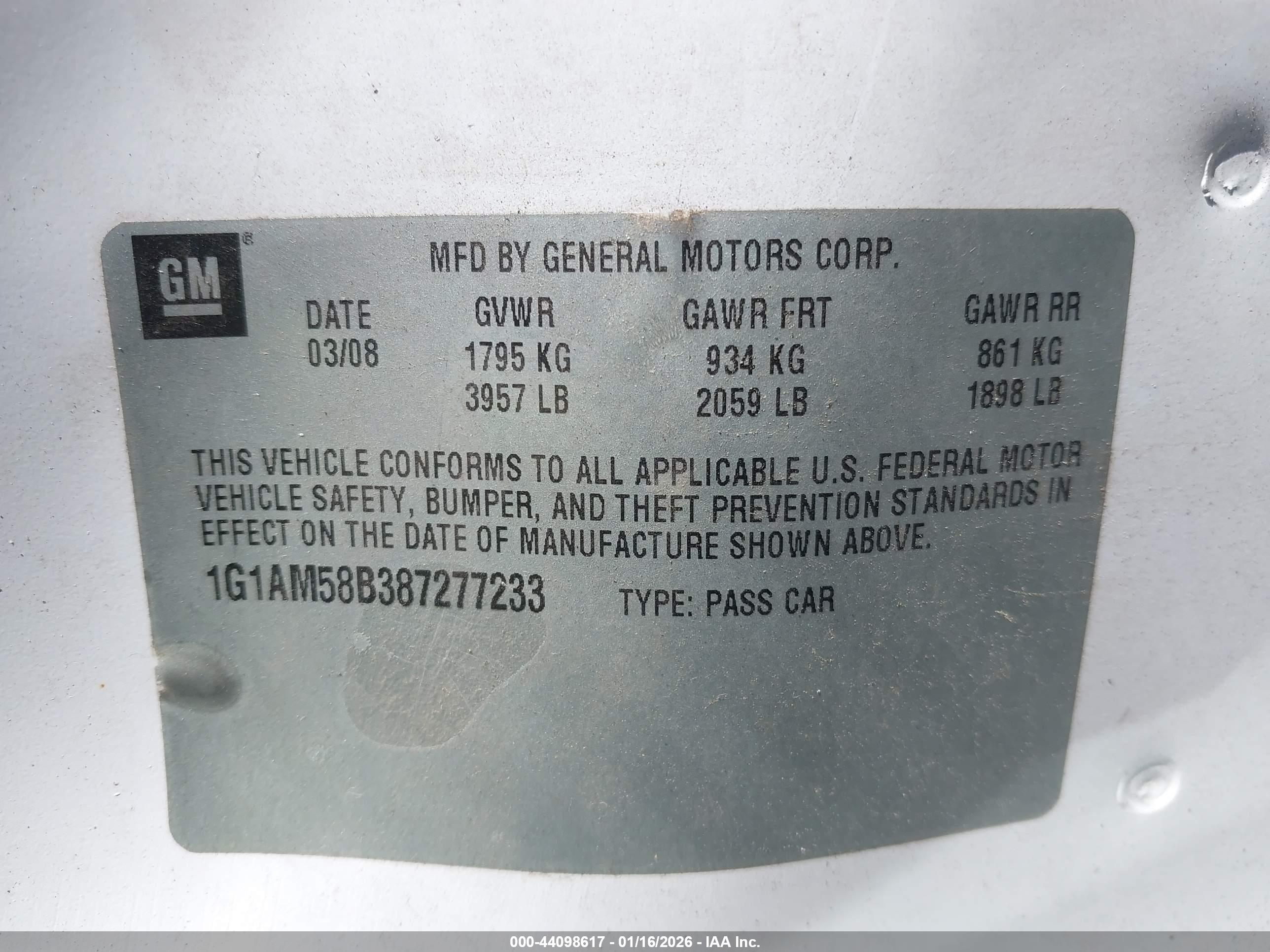 CHEVROLET COBALT image 9