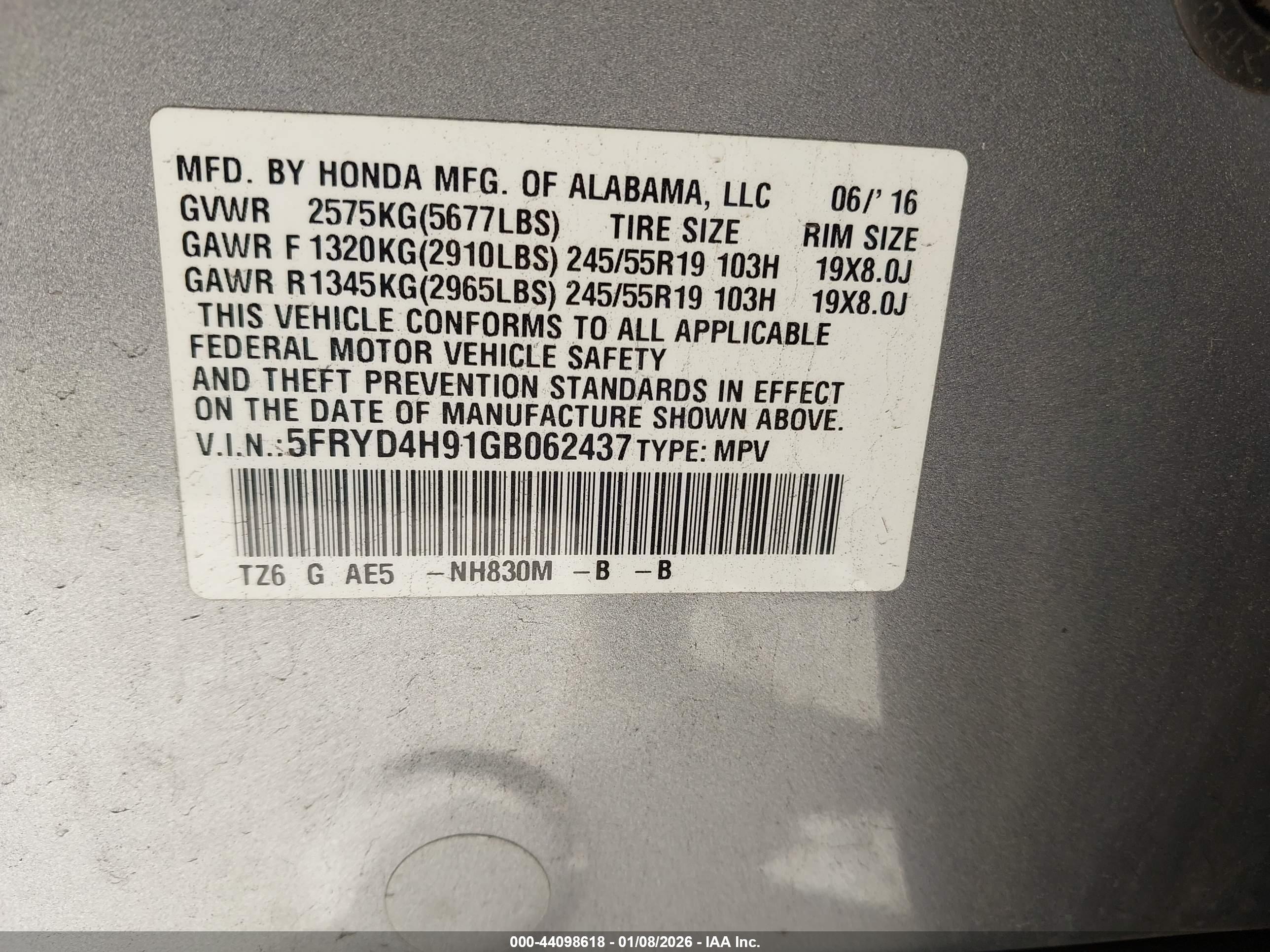 ACURA MDX image 9