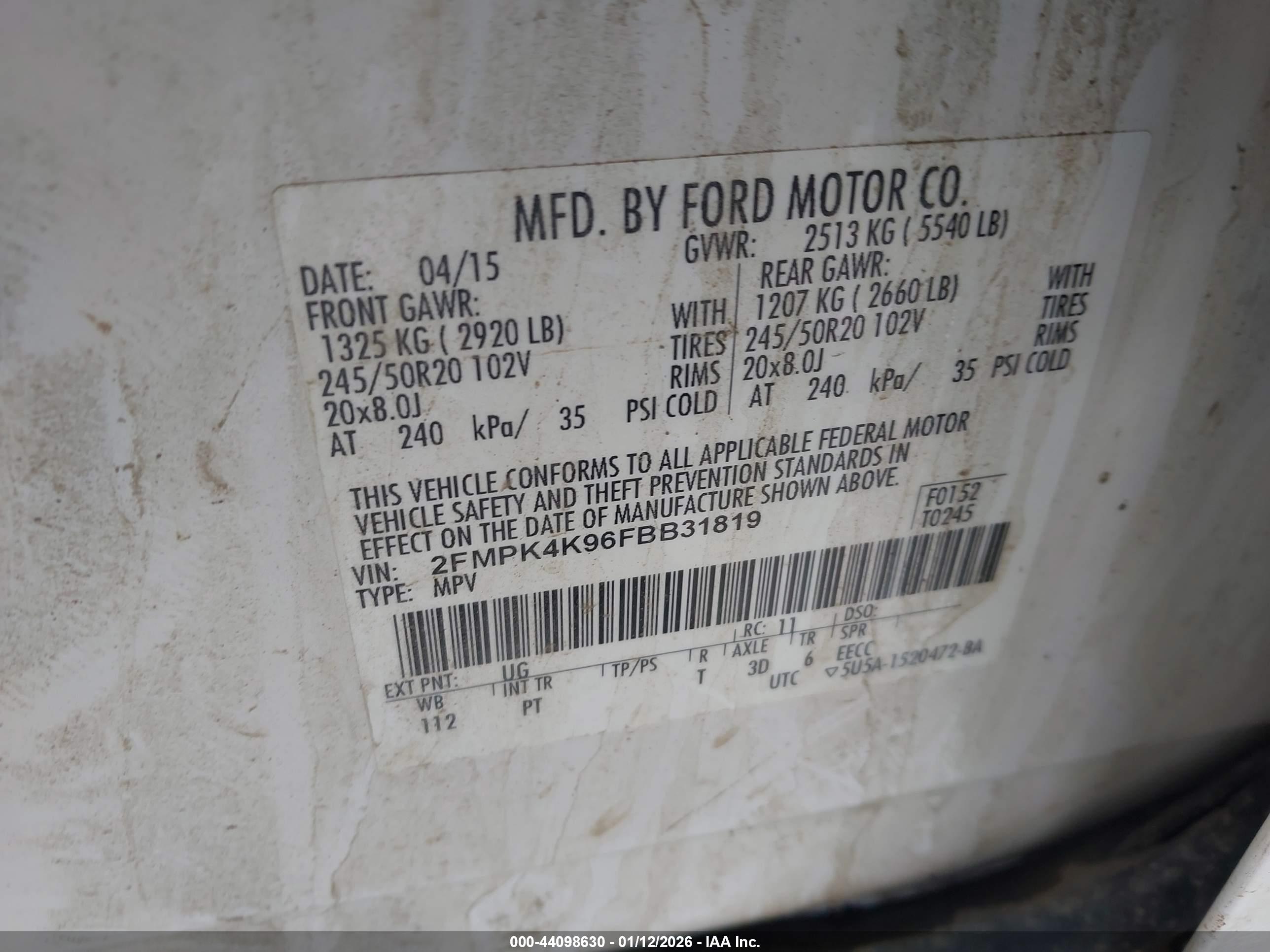 FORD EDGE image 9