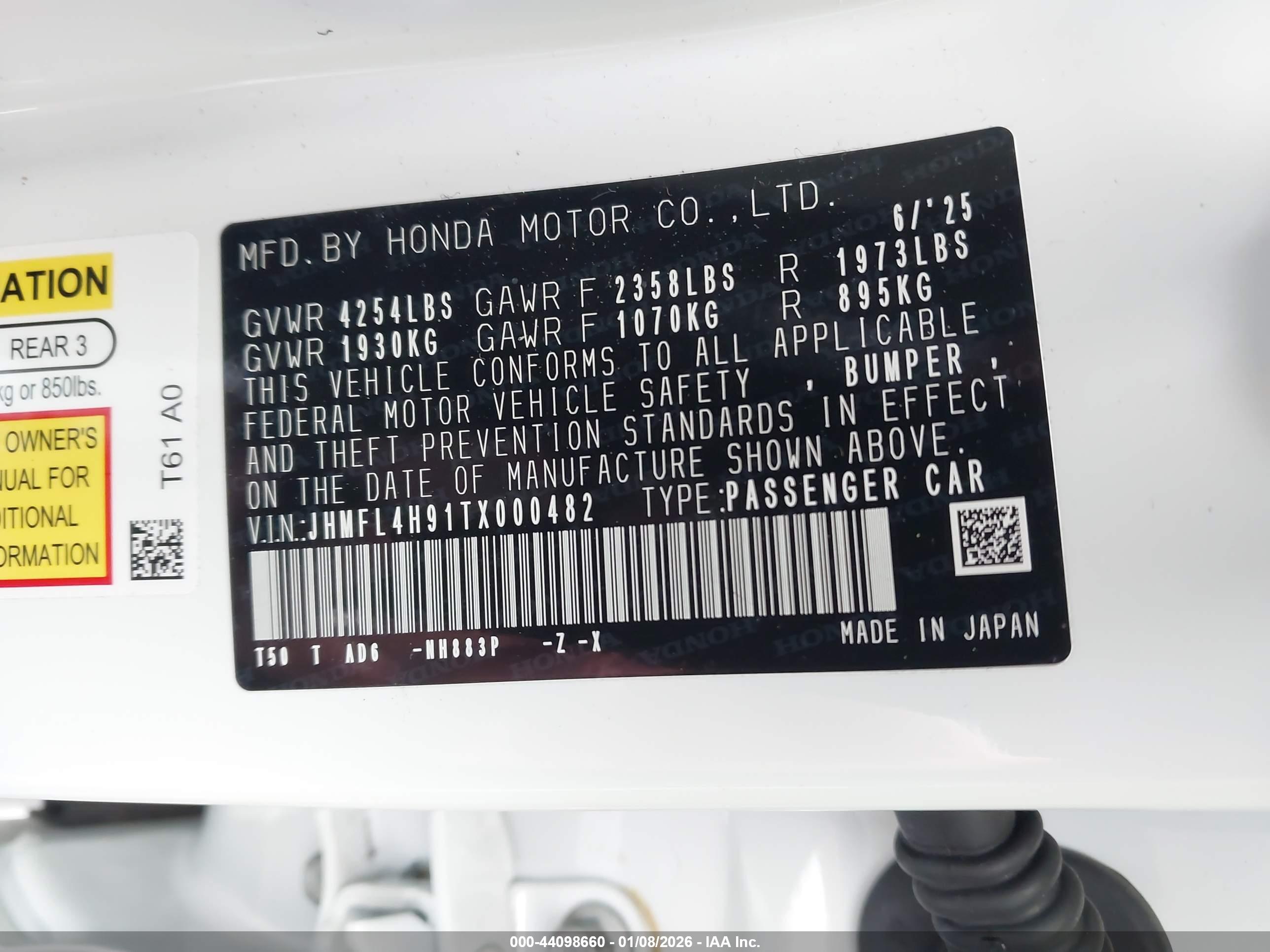 HONDA CIVIC image 9