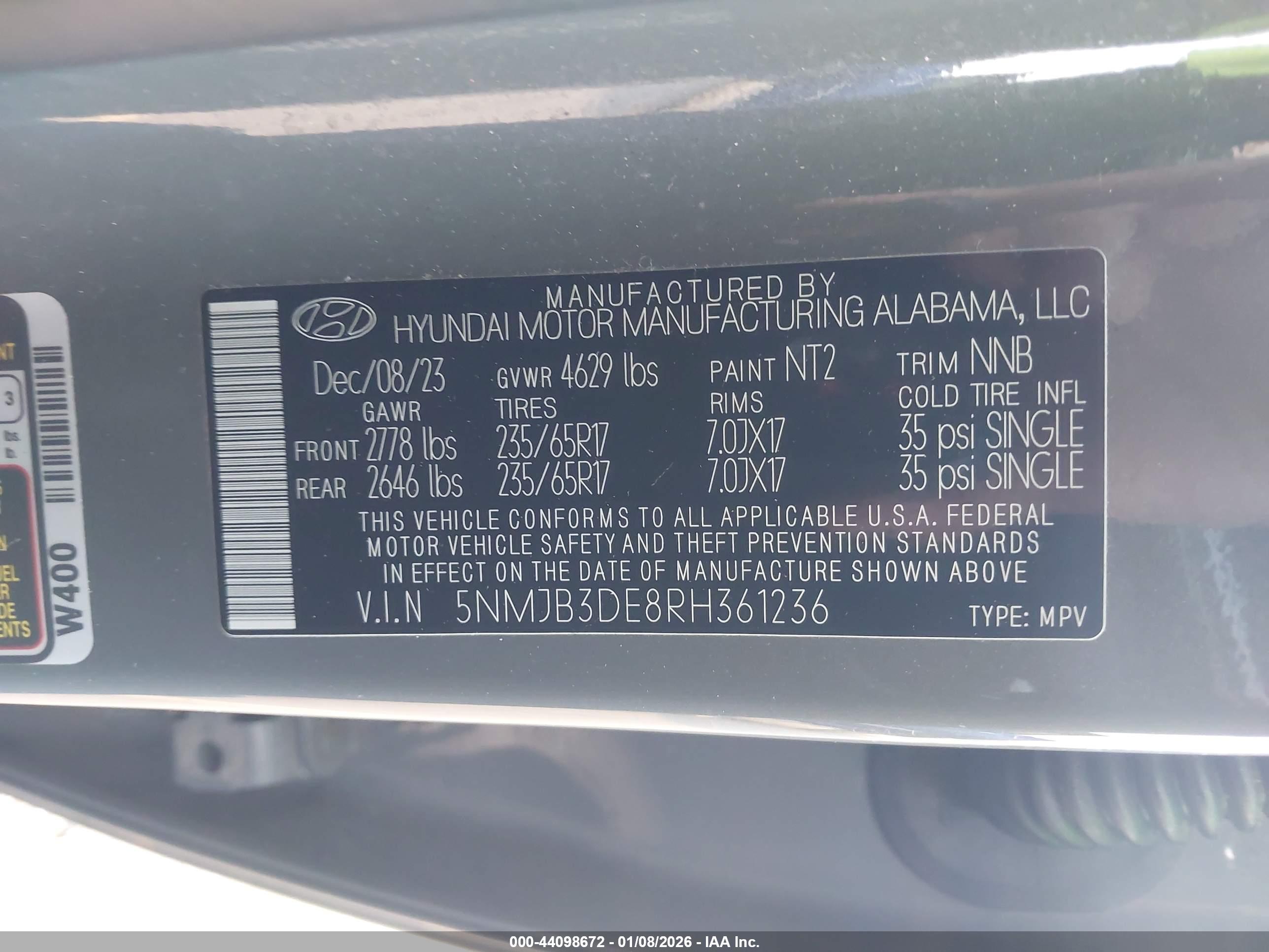 HYUNDAI TUCSON image 9