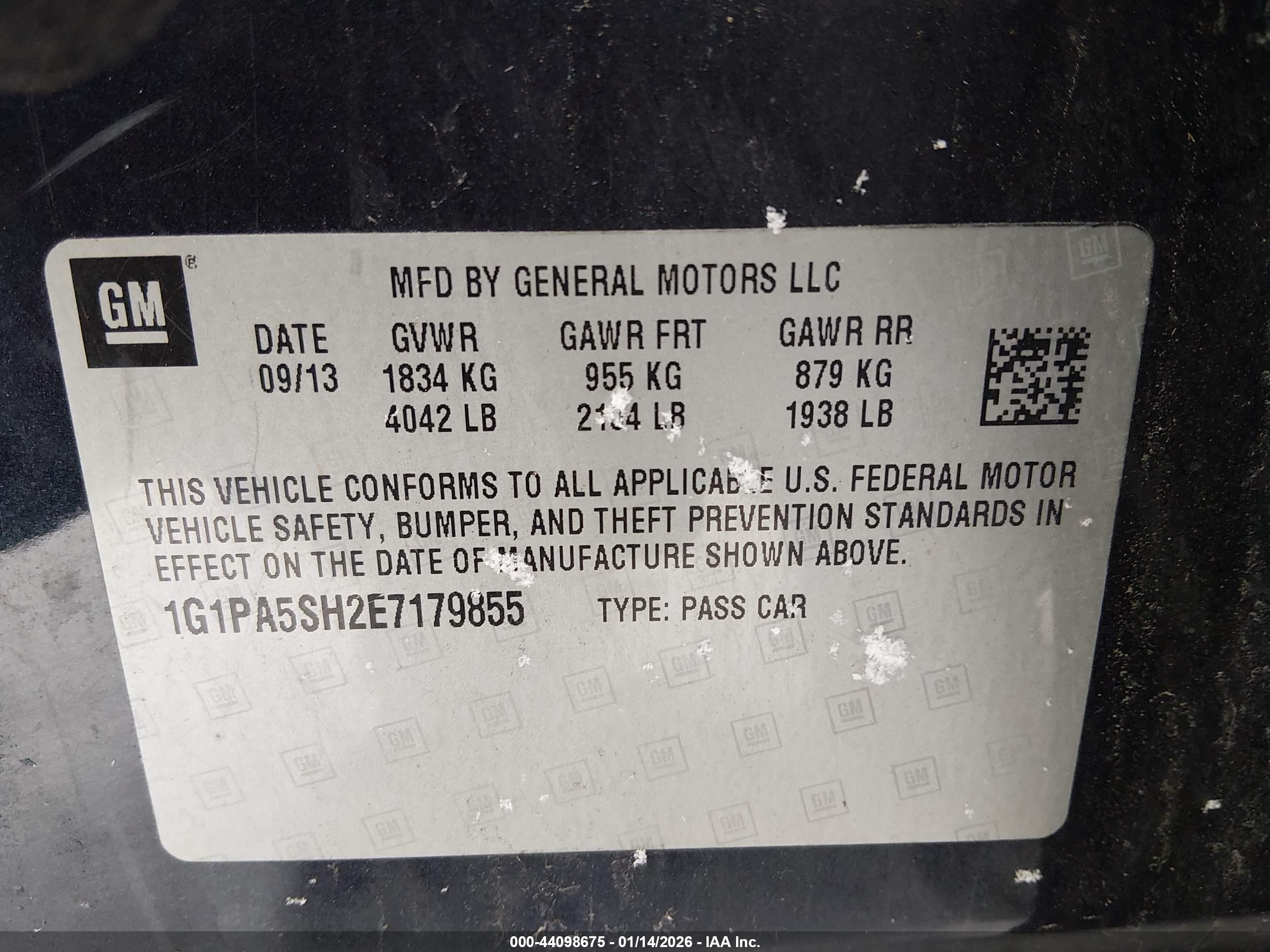 CHEVROLET CRUZE image 9