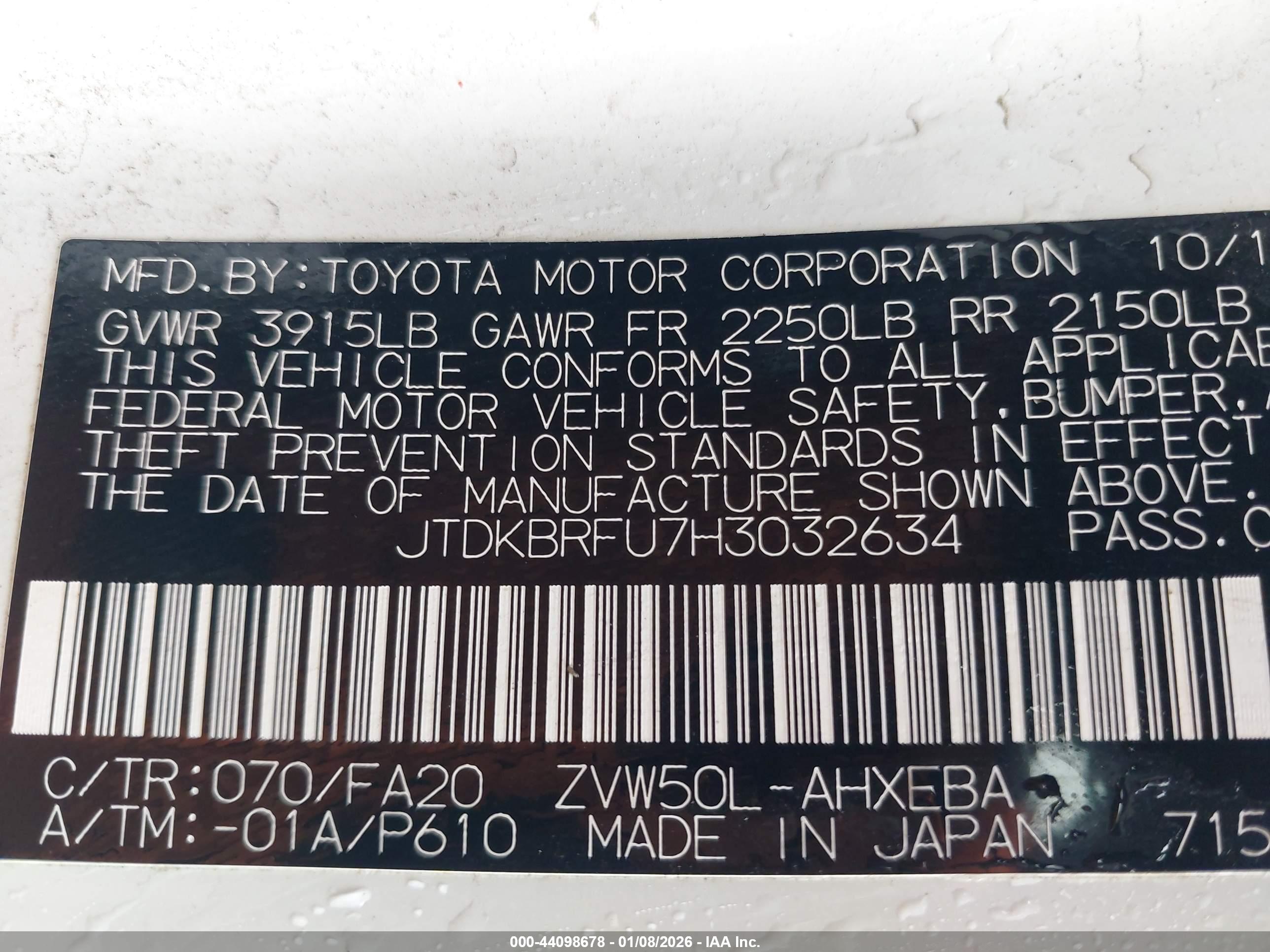 TOYOTA PRIUS image 9