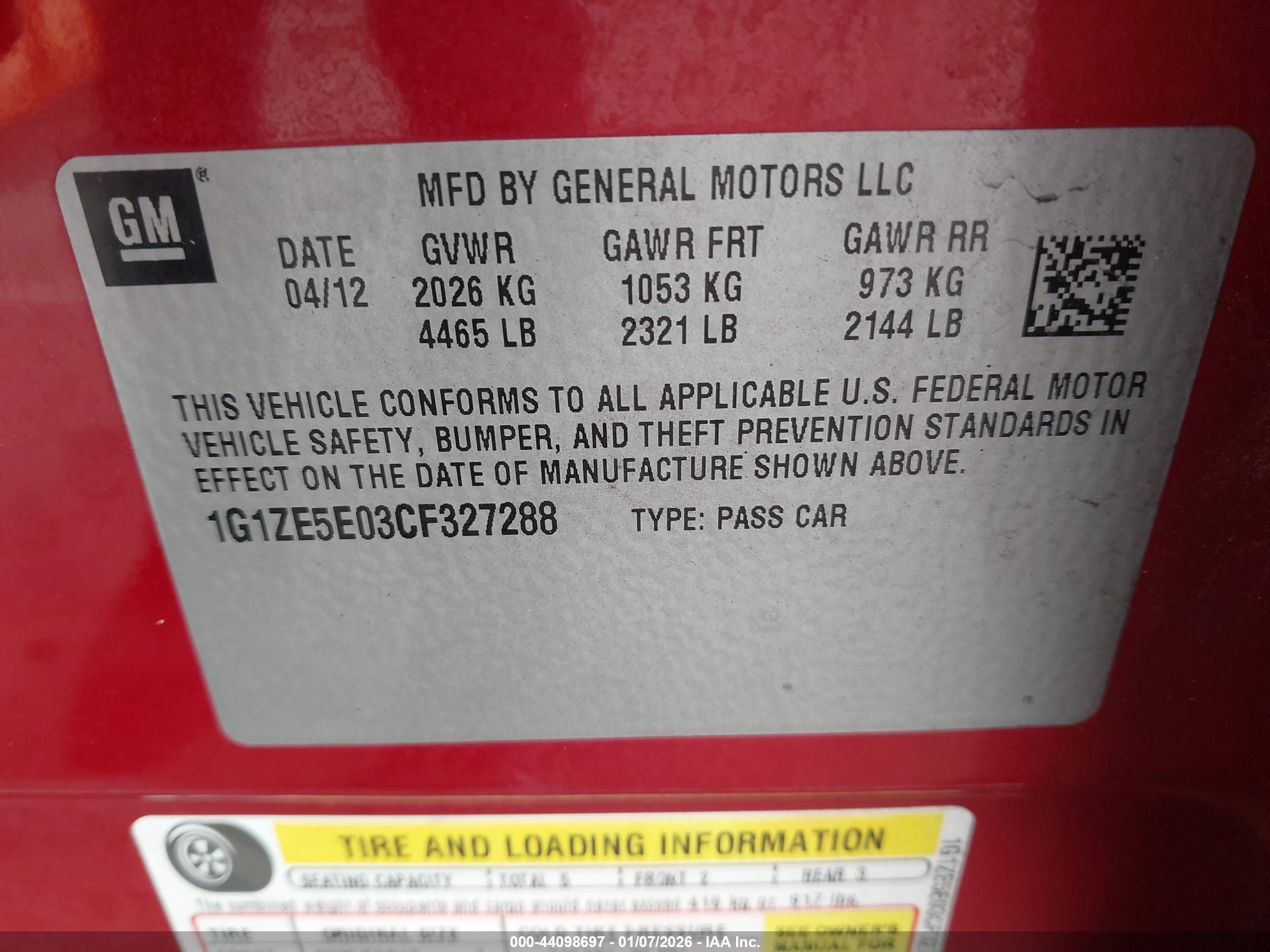 CHEVROLET MALIBU image 9