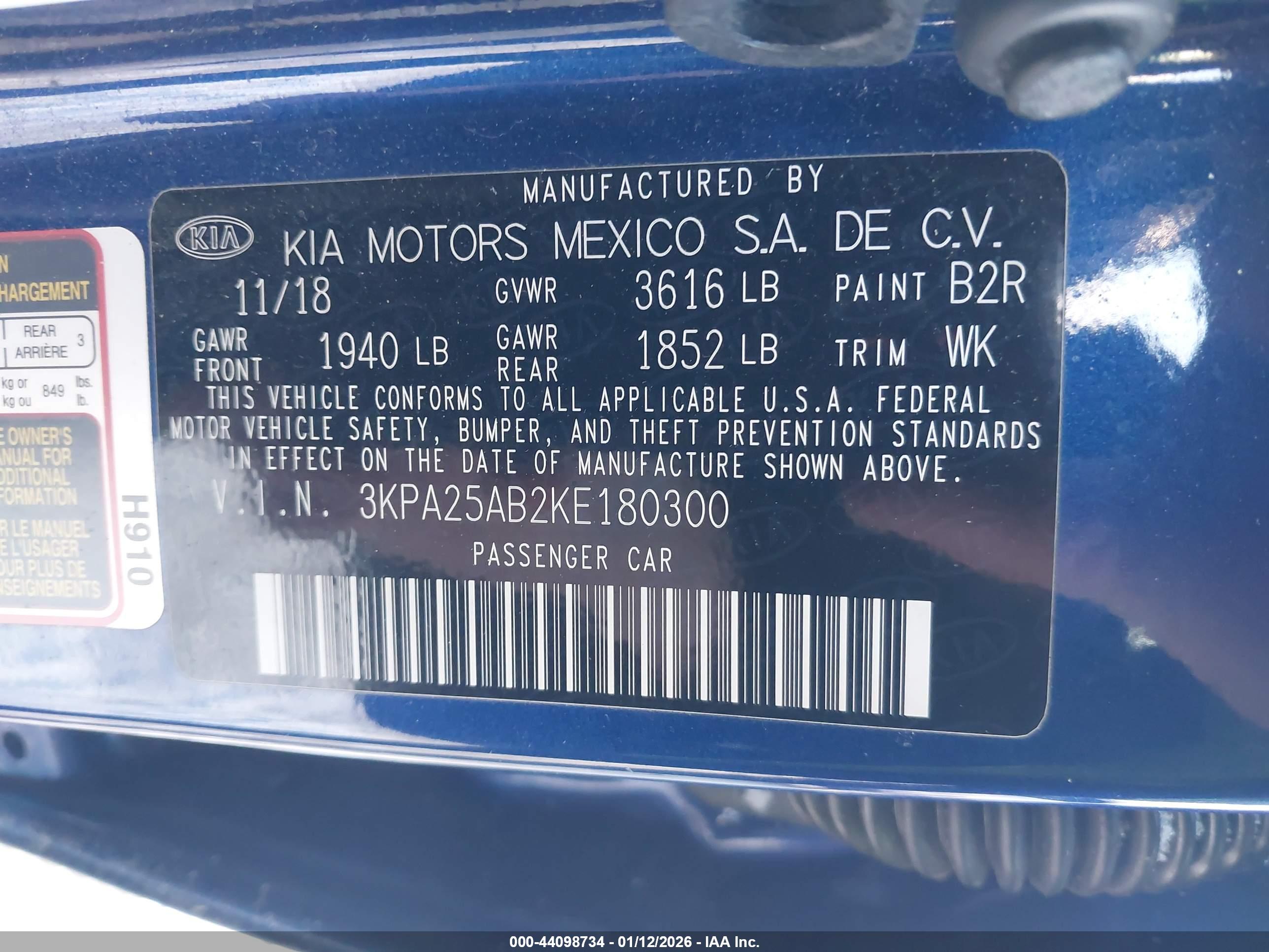 KIA RIO image 9