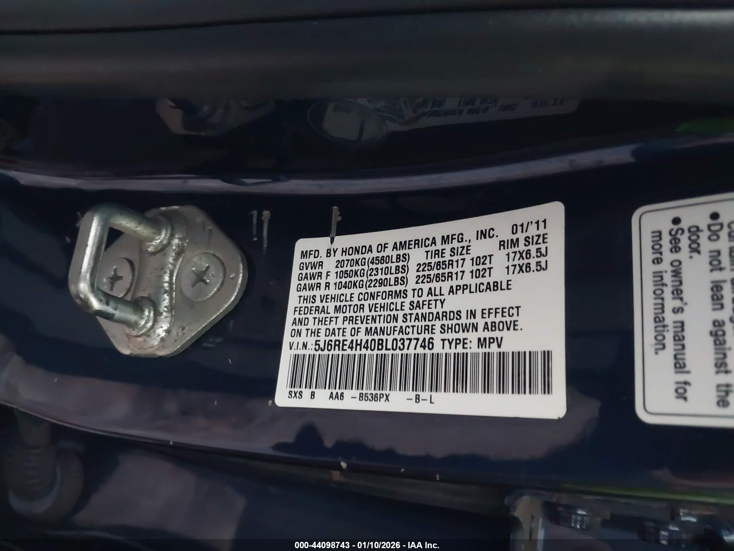 HONDA CR-V image 9