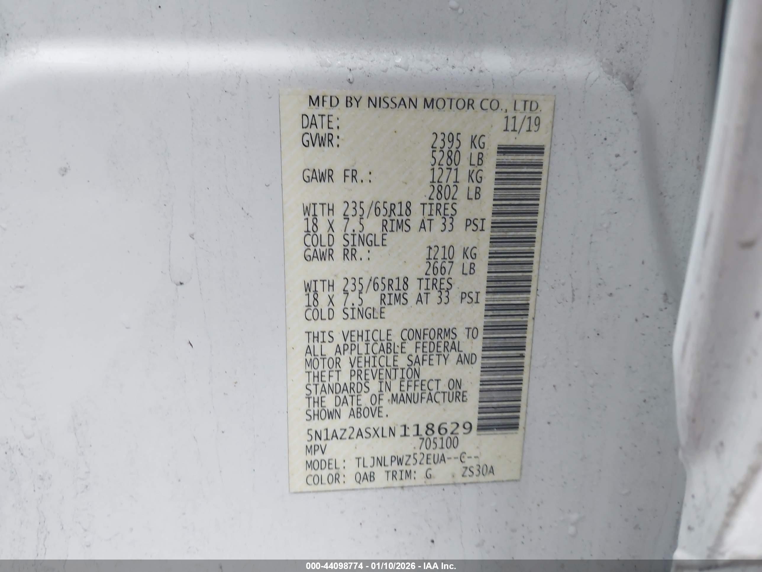 NISSAN MURANO image 9