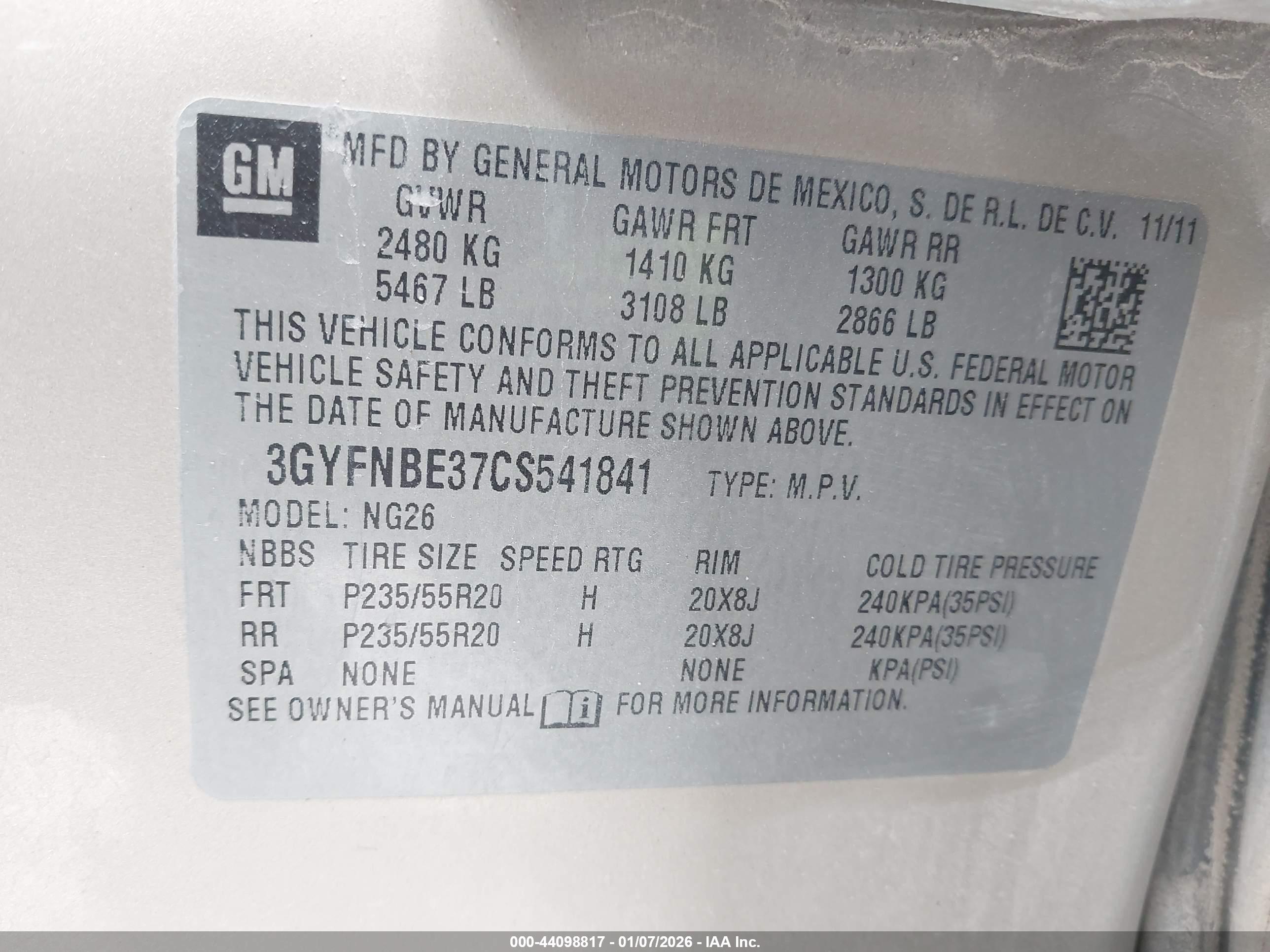 CADILLAC SRX image 9