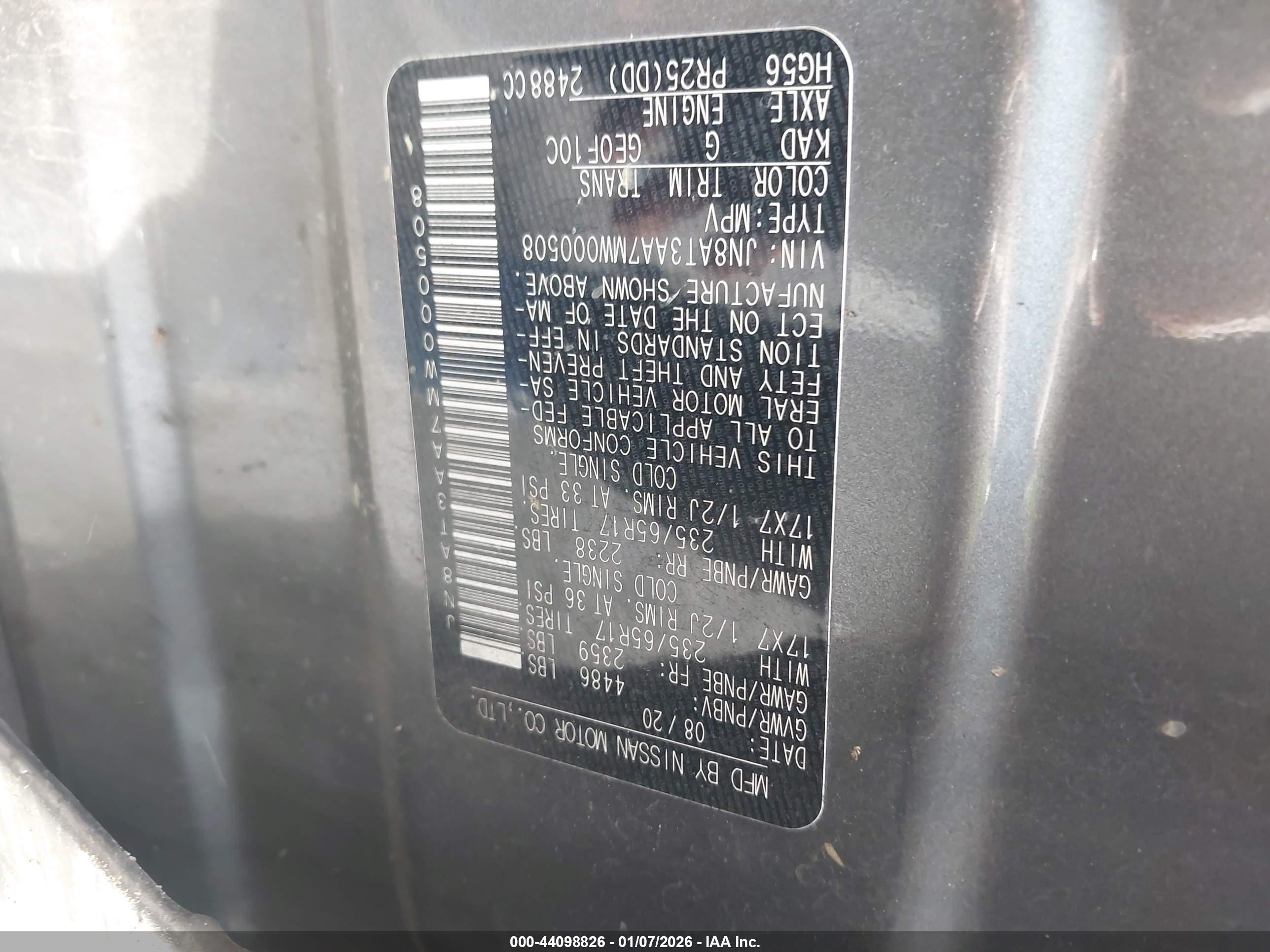 NISSAN ROGUE image 9