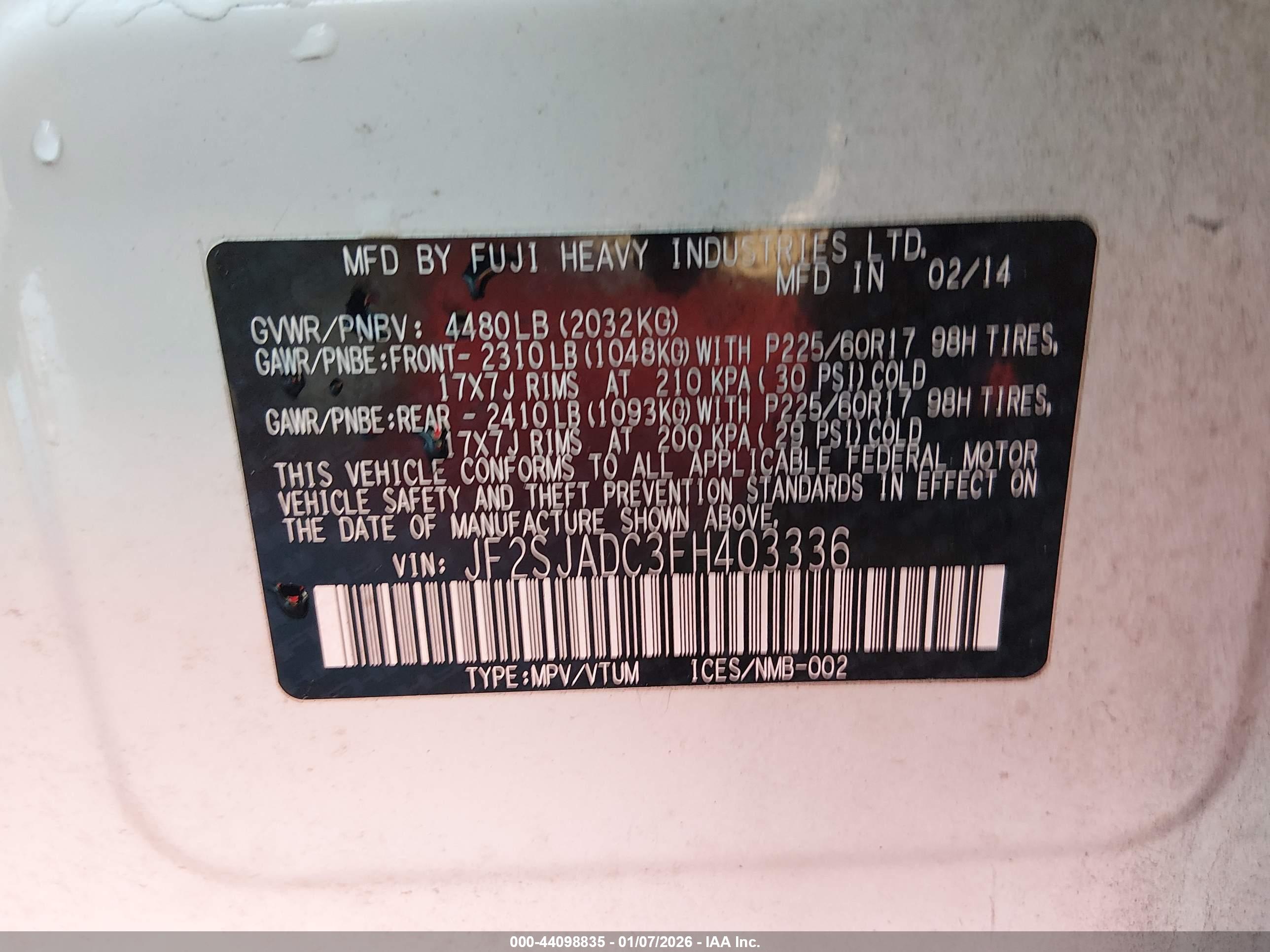 SUBARU FORESTER image 9