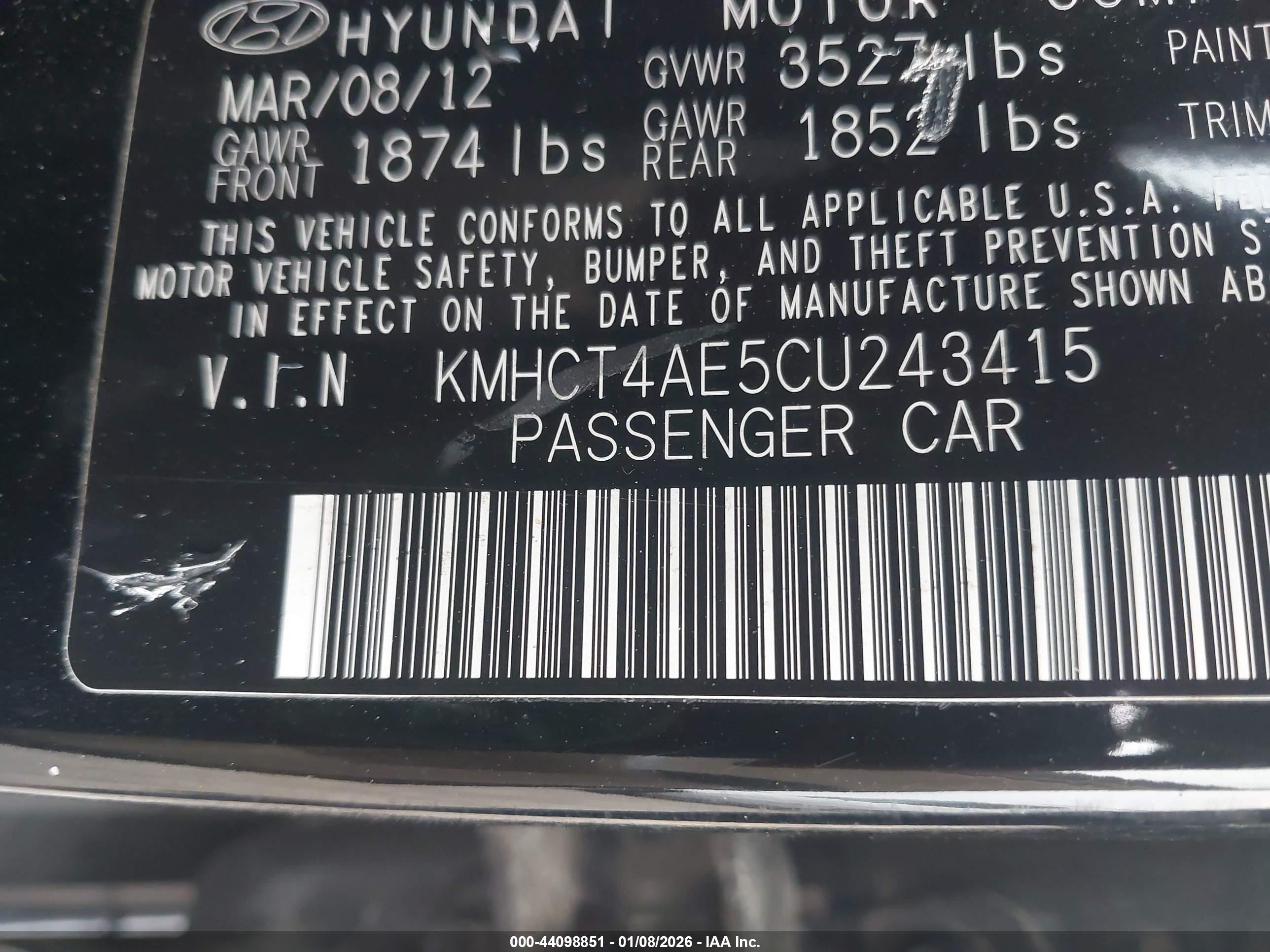 HYUNDAI ACCENT image 9