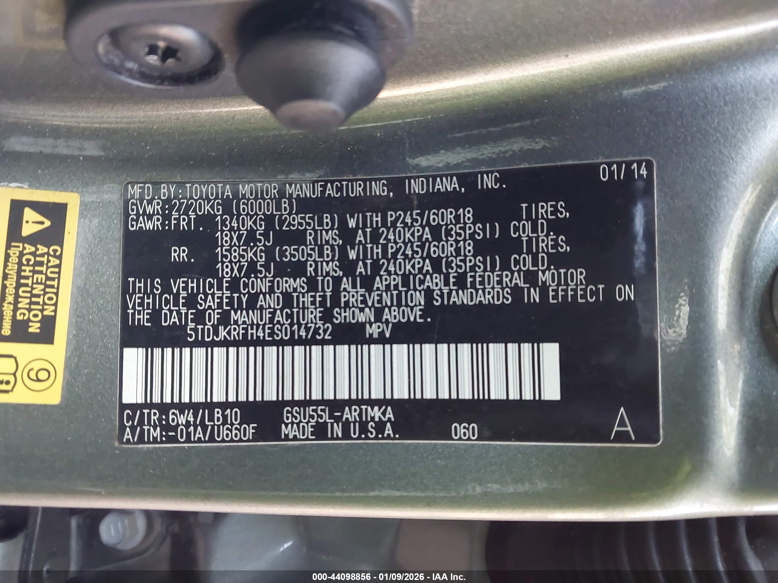TOYOTA HIGHLANDER image 9