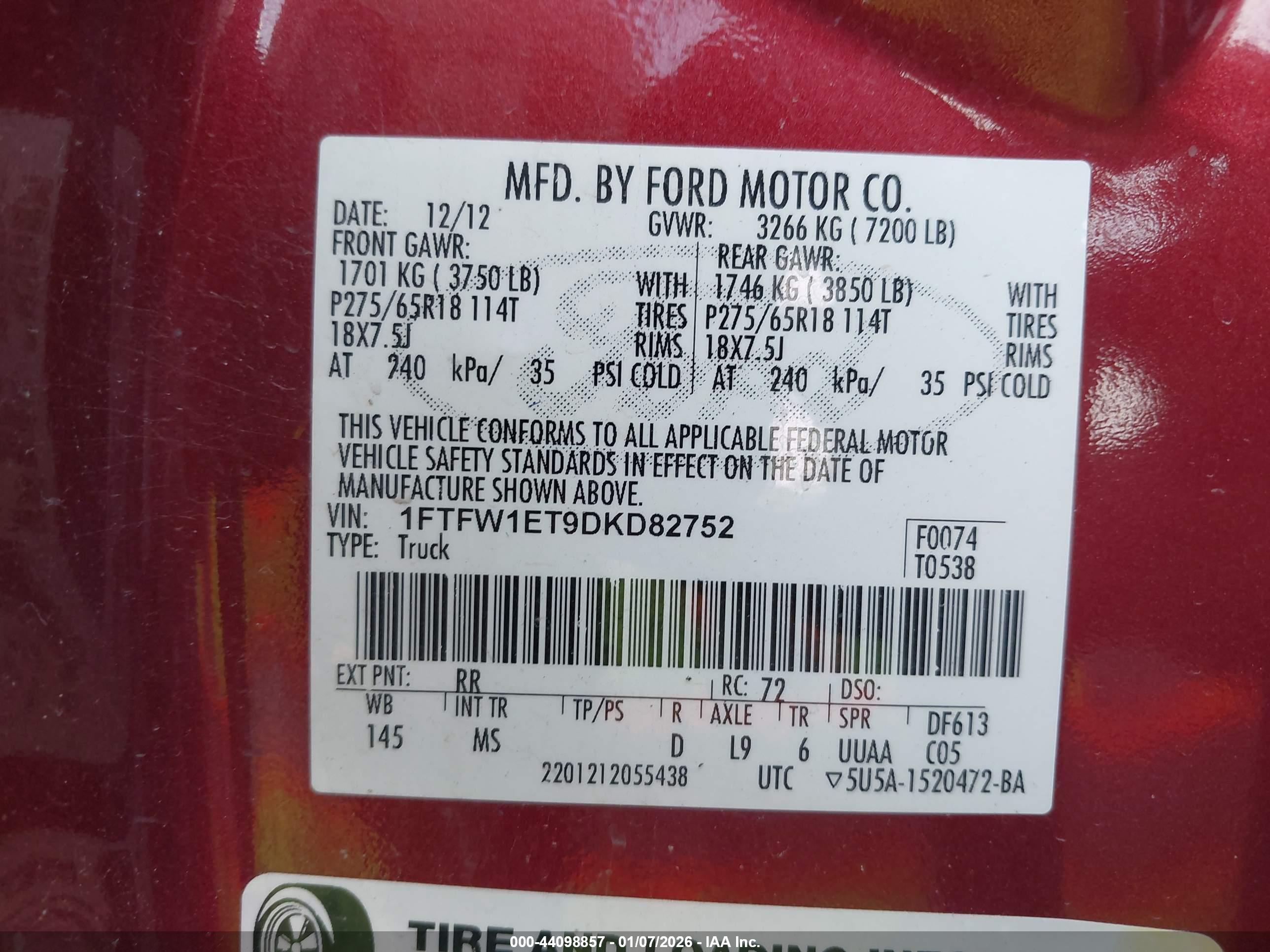 FORD F-150 image 9