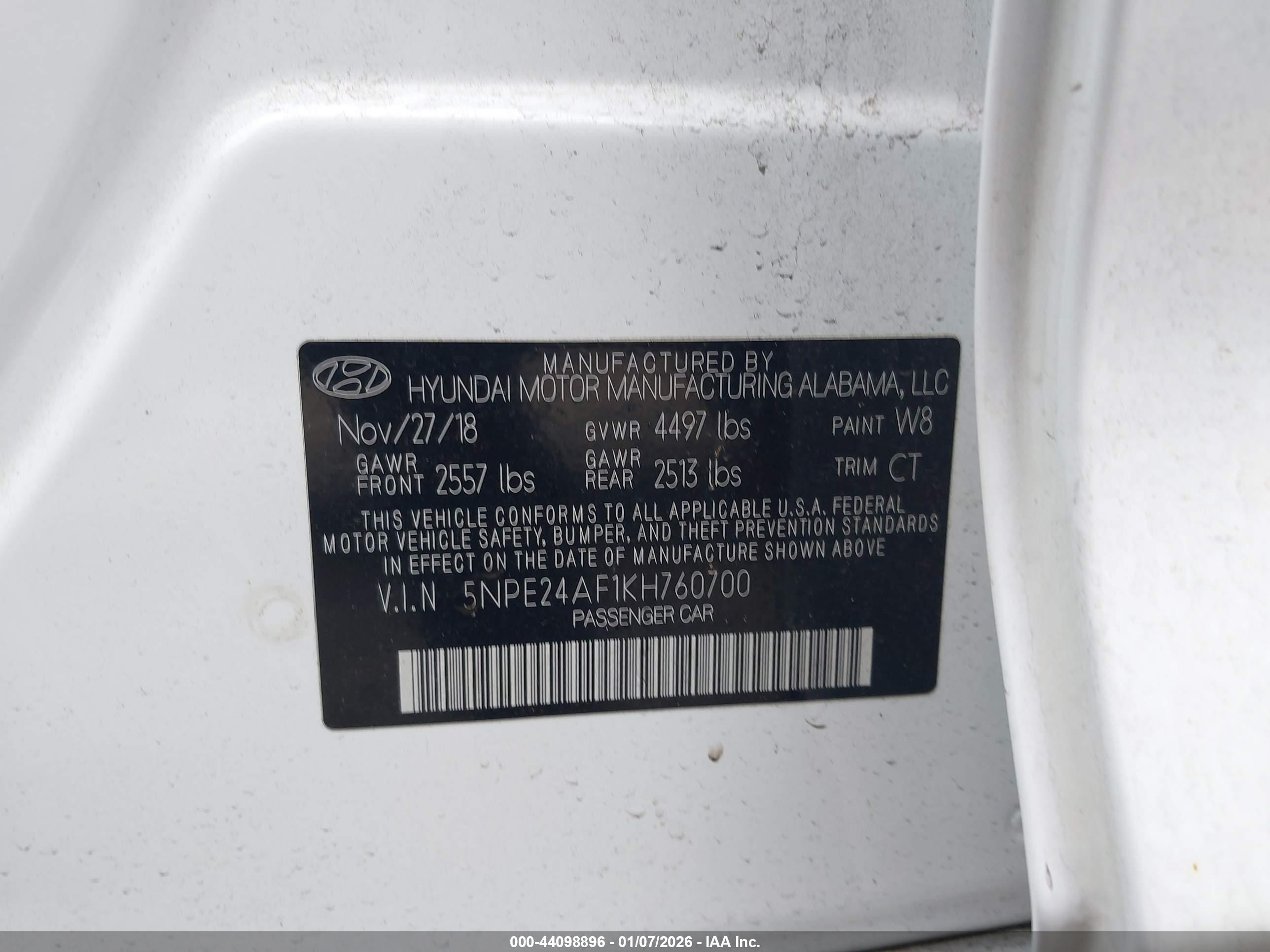 HYUNDAI SONATA image 9