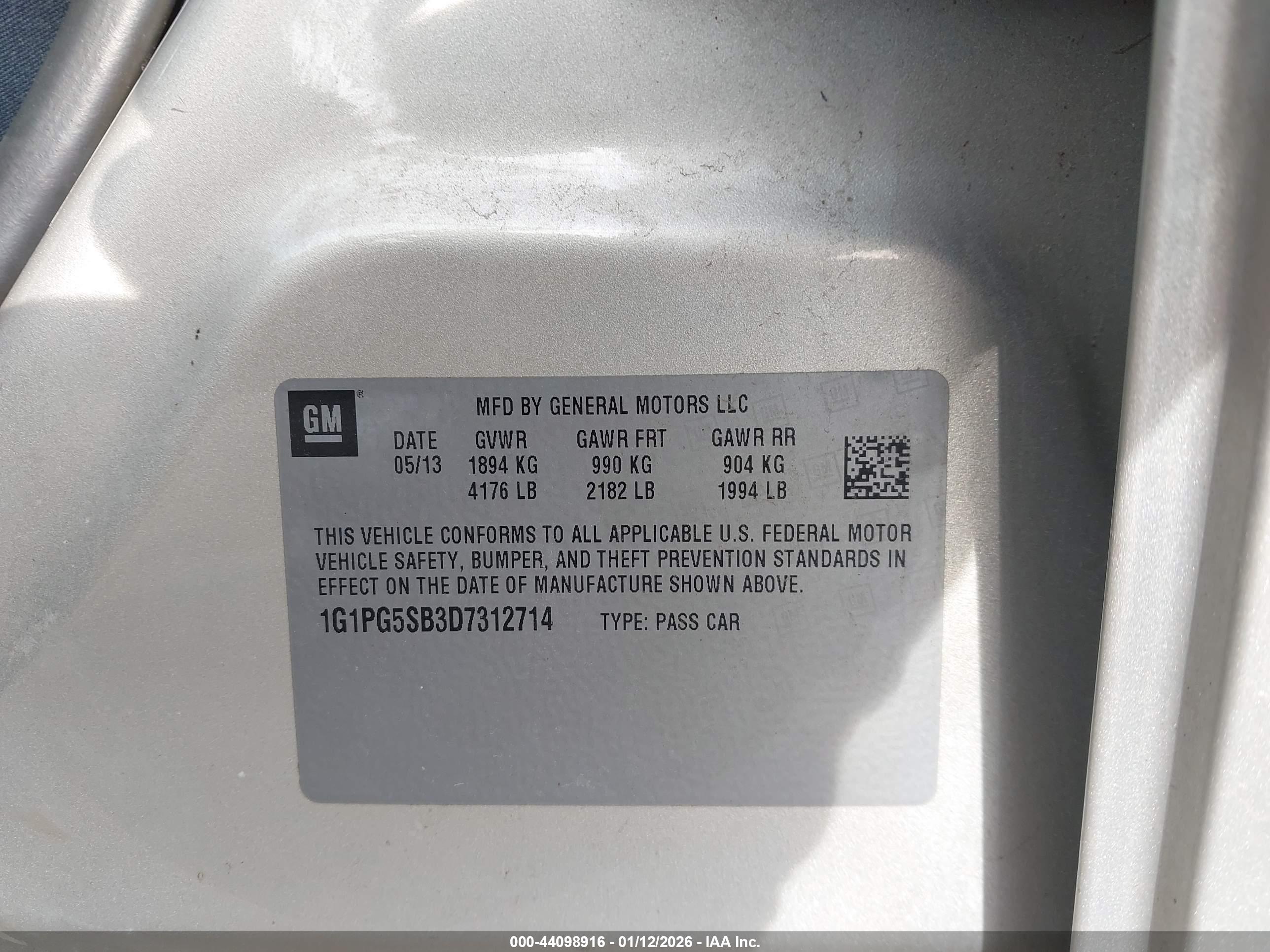 CHEVROLET CRUZE image 9